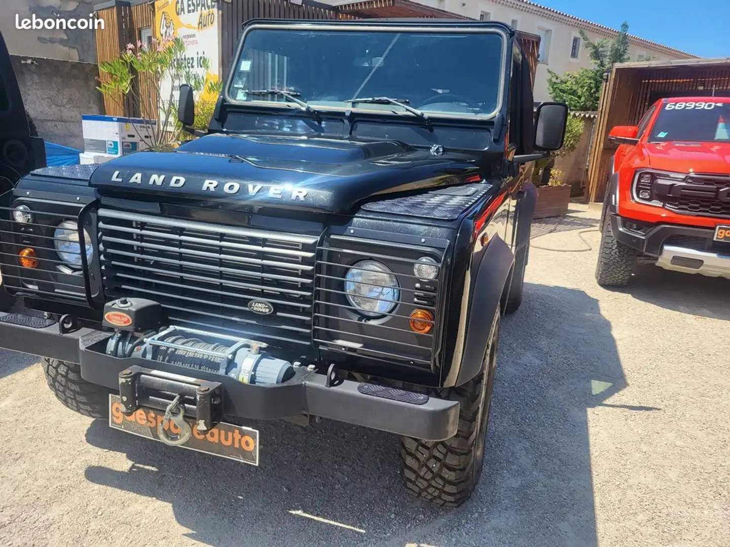 Land Rover Defender cabriolet eden park Tva recuperable Nero - 2