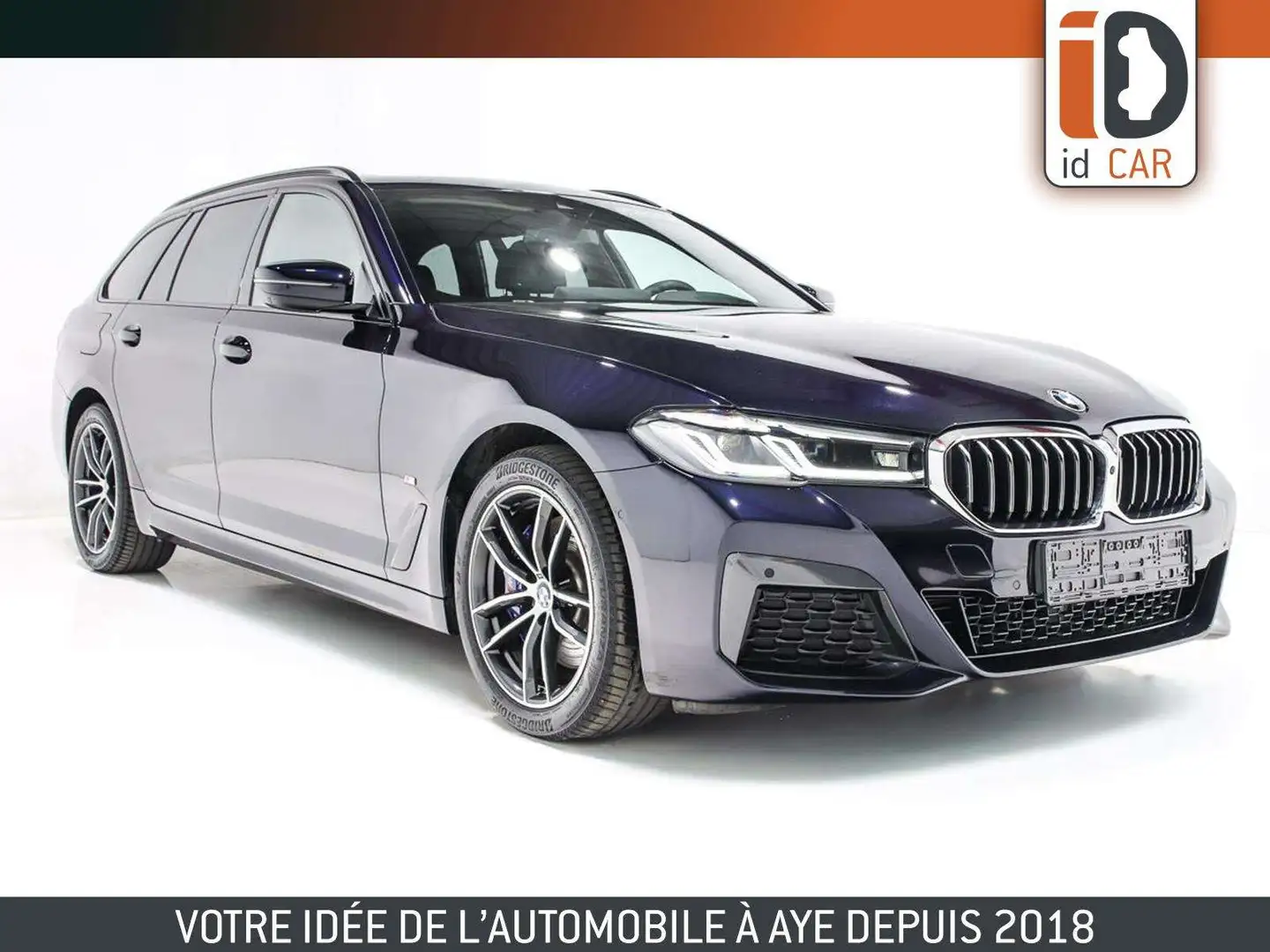 BMW 530 E TOURING PACK M TOIT PANO CUIR LED LIVE COCKPIT Bleu - 1