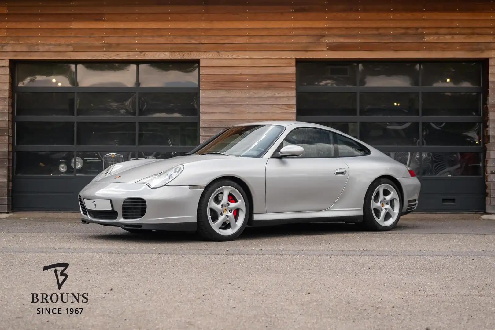 Porsche 996 996 Carrera 4S 320pk | Volledig Porsche onderhoude Zilver - 1