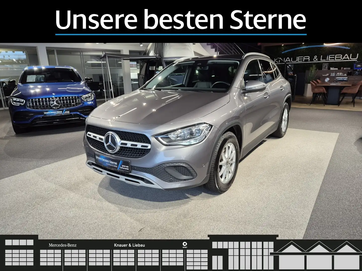 Mercedes-Benz GLA 180 GLA 180 d Camera*AHK*MBUX*Stzhzg*Spiegel-Paket Grau - 2