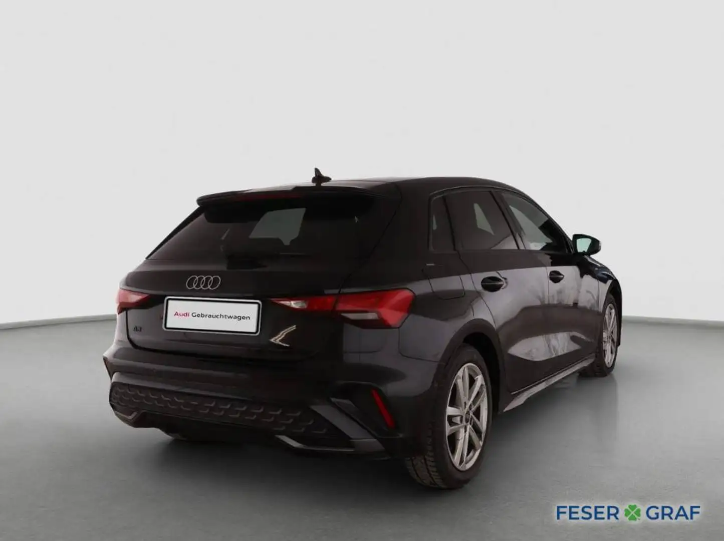 Audi A3 35 TDI S tronic S line/Rück.Kamera/Navi Plus/17" R Noir - 2