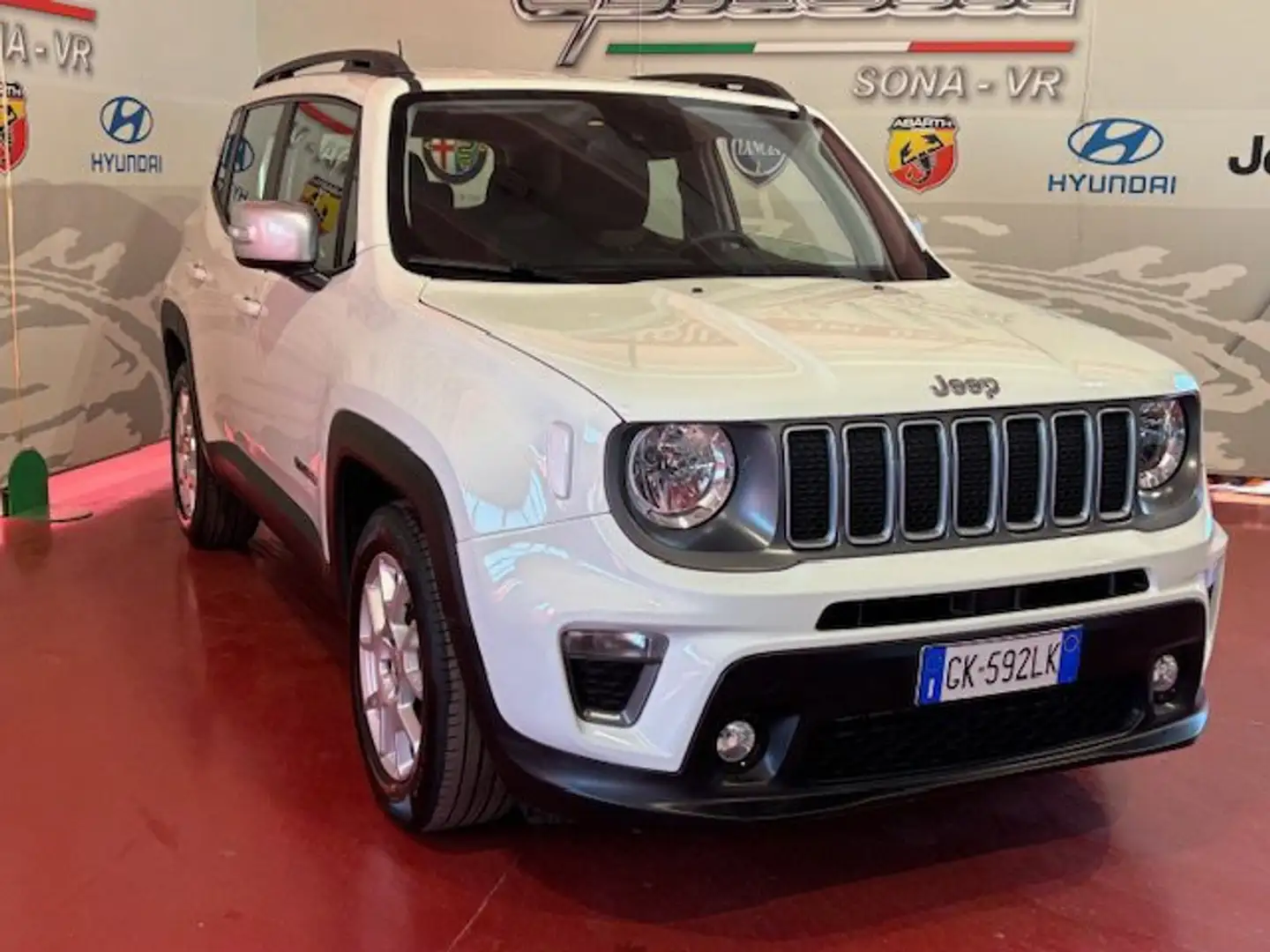Jeep Renegade 1.6 Mjt 130 CV Limited Blanc - 2
