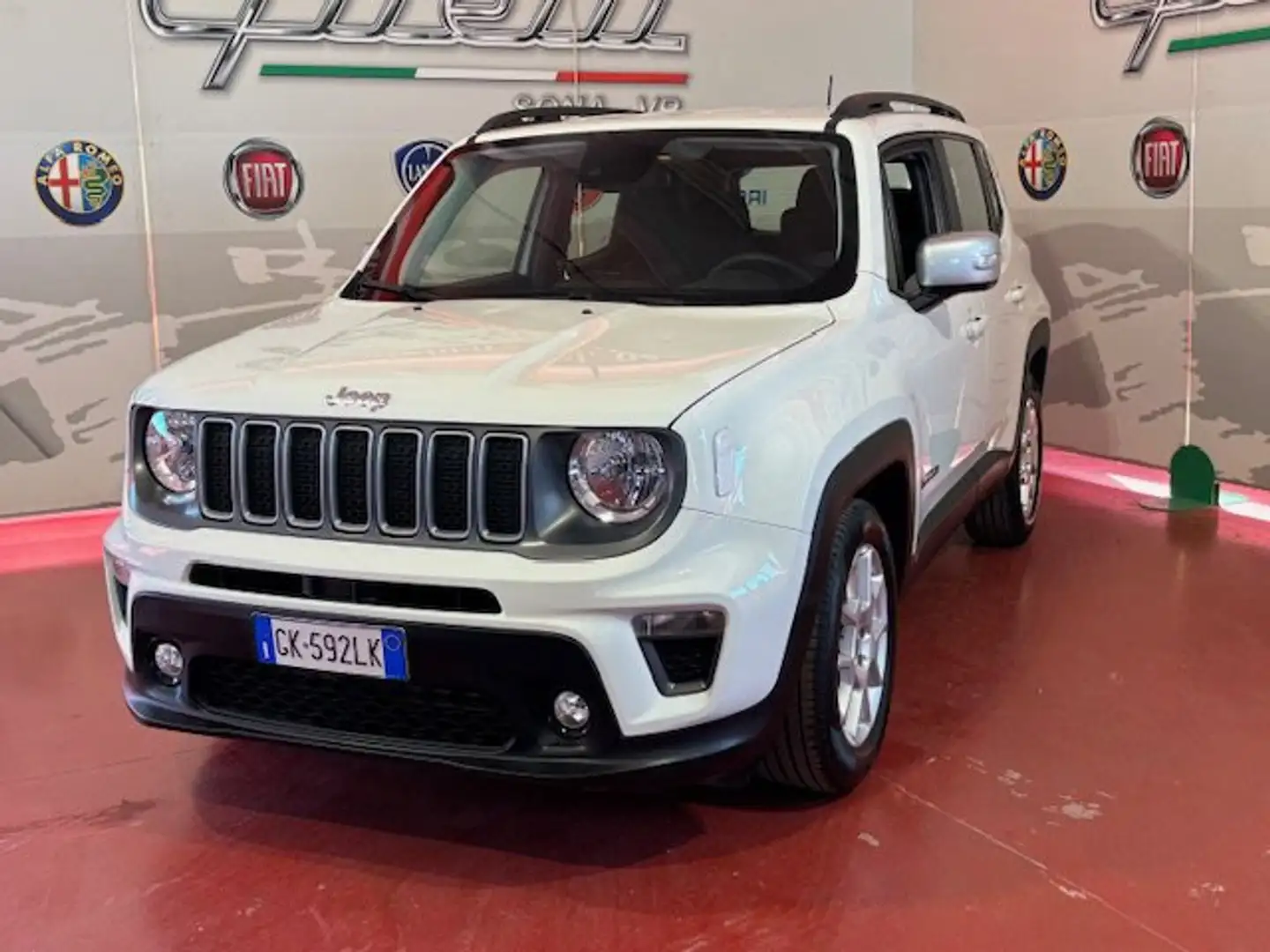 Jeep Renegade 1.6 Mjt 130 CV Limited Blanc - 1