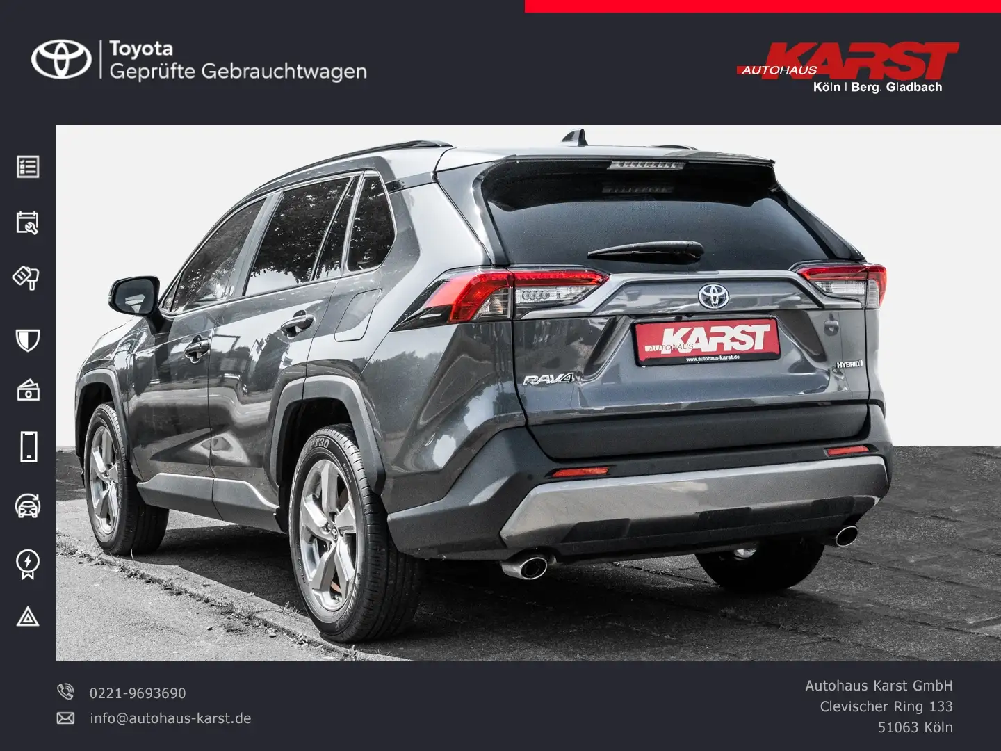 Toyota RAV 4 RAV4 Hybrid Grey - 2