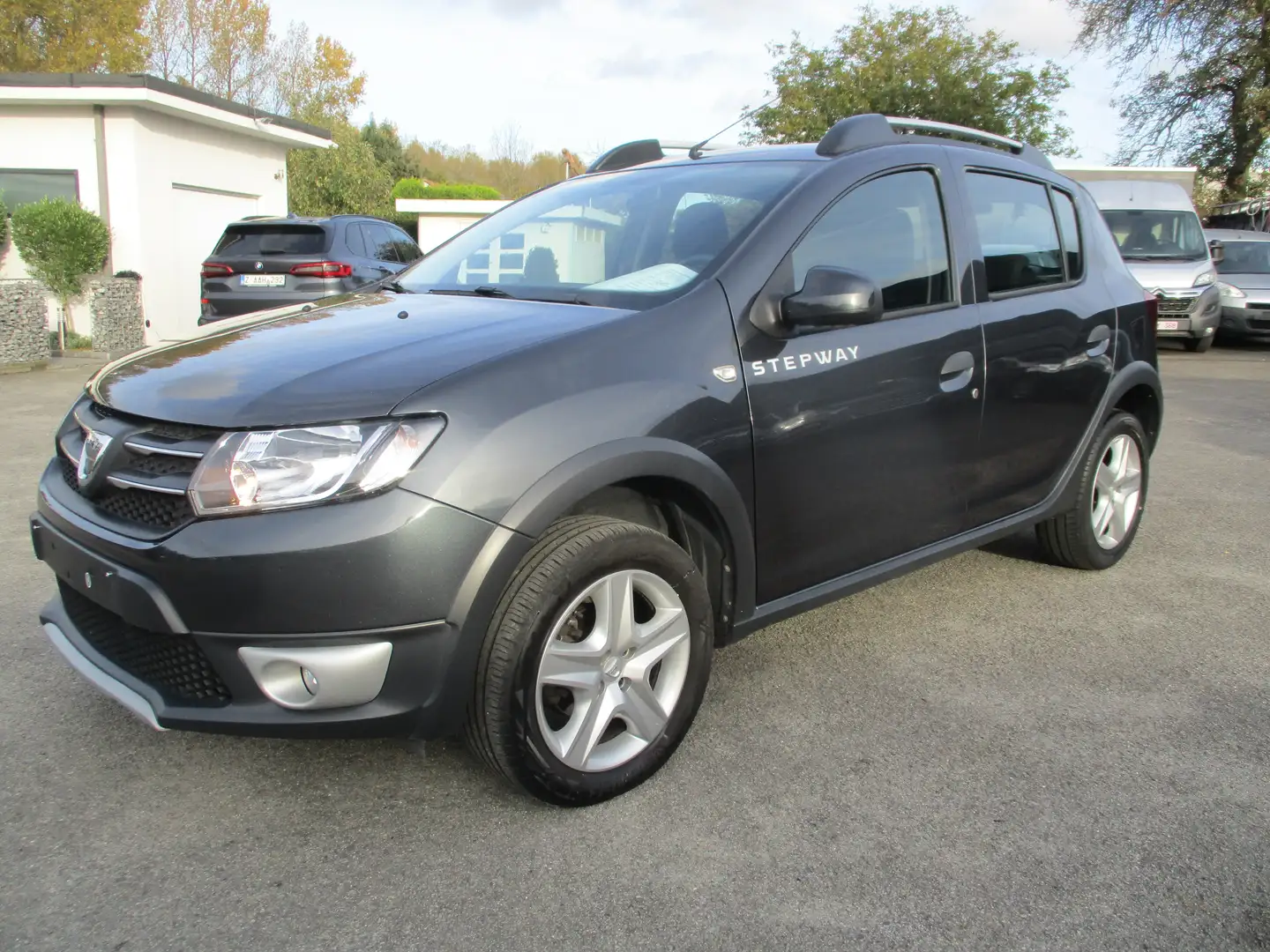 Dacia Sandero Stepway 0.9TCe/Navi/Airco/Garantie/85.000km Grijs - 1