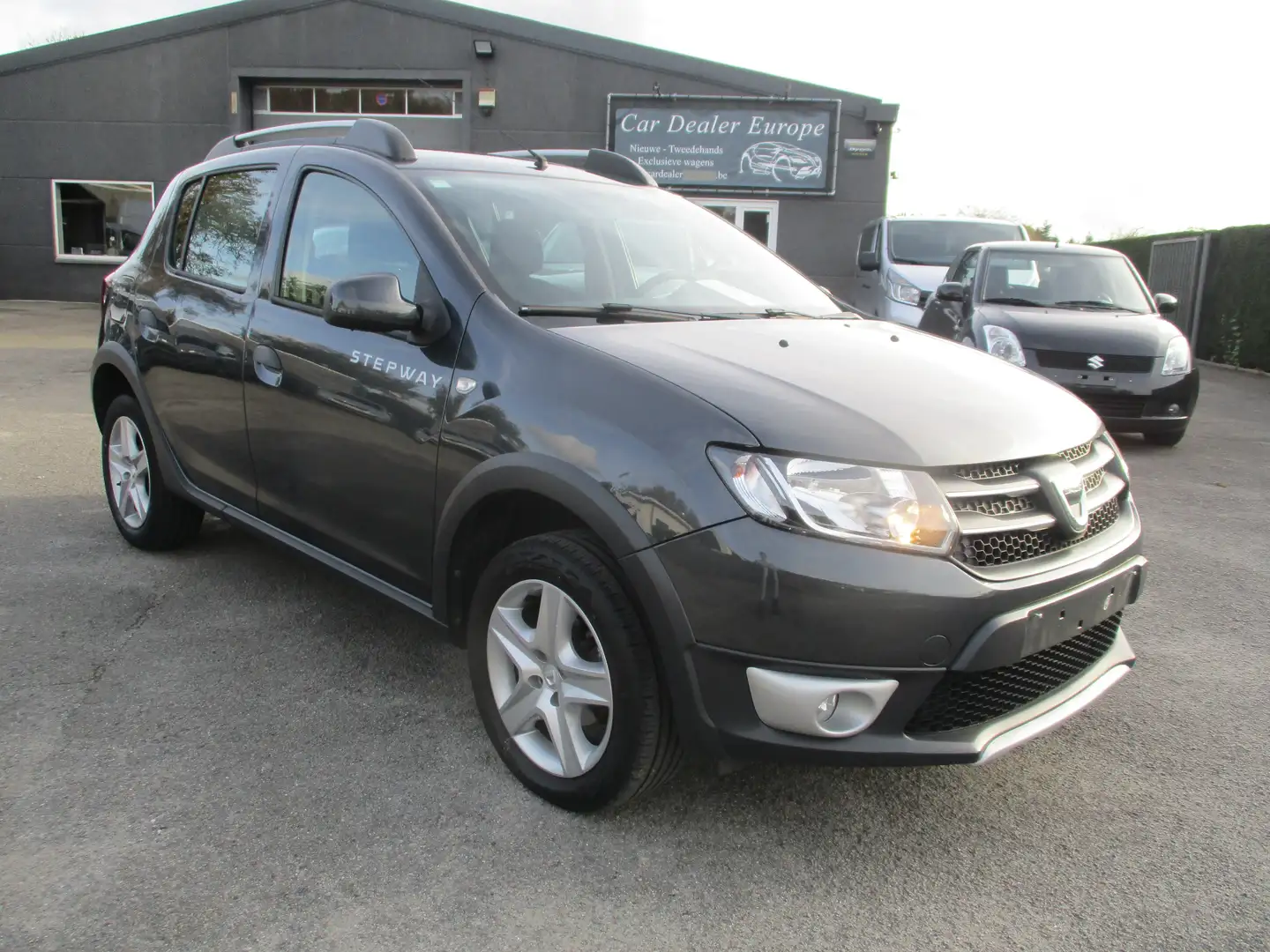 Dacia Sandero Stepway 0.9TCe/Navi/Airco/Garantie/85.000km Grijs - 2