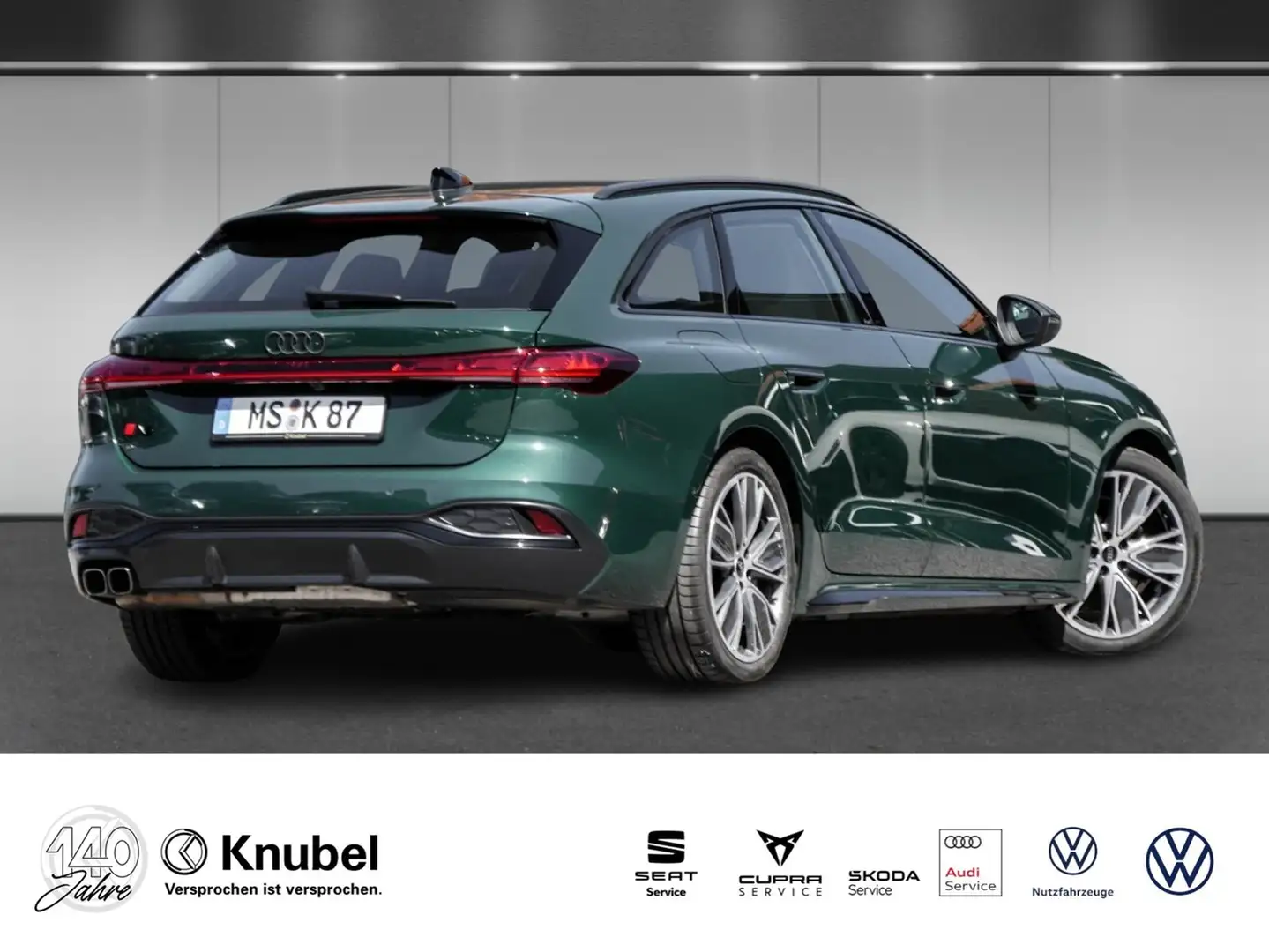 Audi A5 Avant S line TDI S tronic tech pro AHK Matrix O... Grün - 2