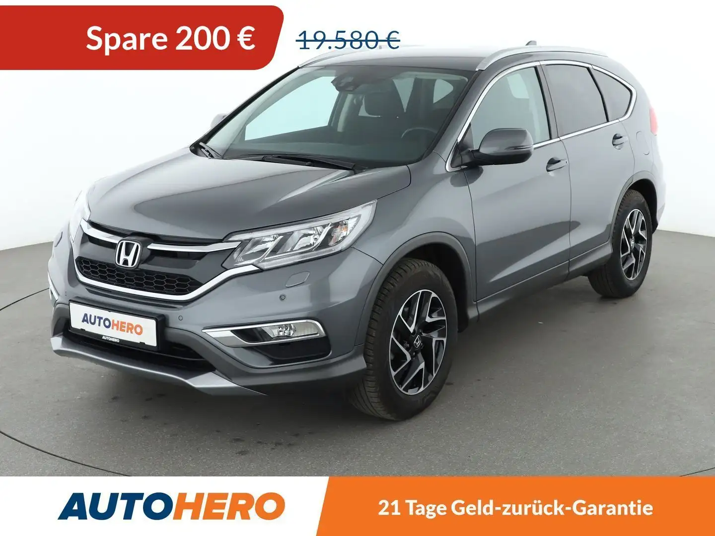 Honda CR-V 2.0 i-VTEC Elegance 4WD*NAVI*TEMPO*CAM*PDC*SHZ*AHK Grau - 1