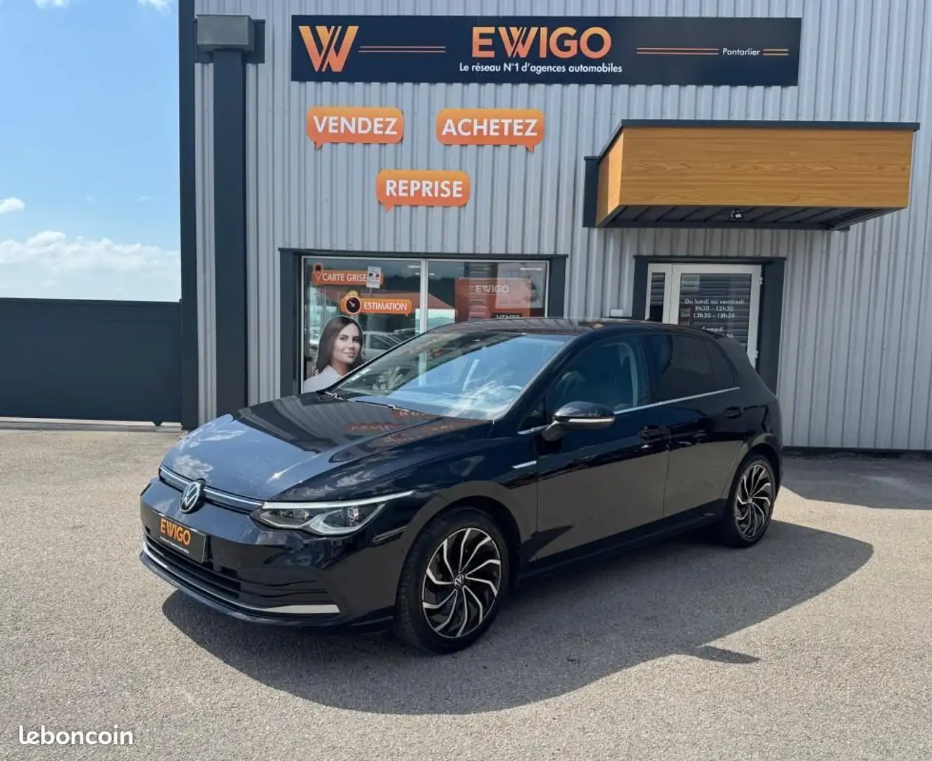 Volkswagen Golf 1.5 TSI 130ch ACT OPF STYLE 1ST Noir - 1