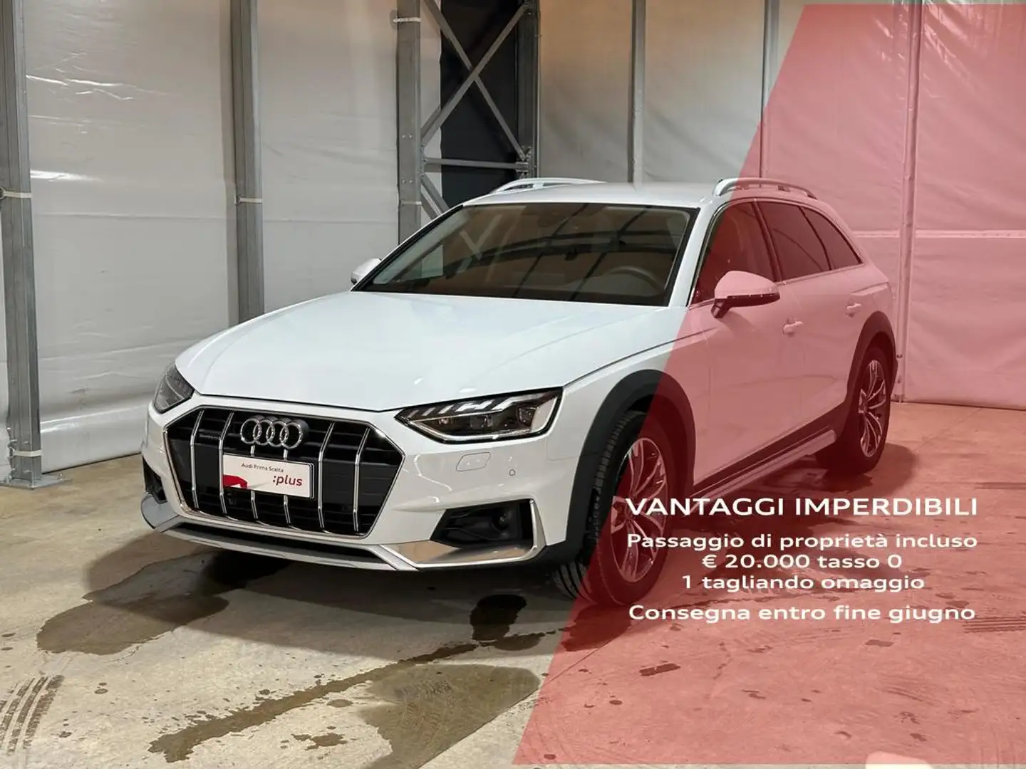 Audi A4 allroad 40 2.0 tdi mhev Business Evolution quattro 204cv Blanc - 1