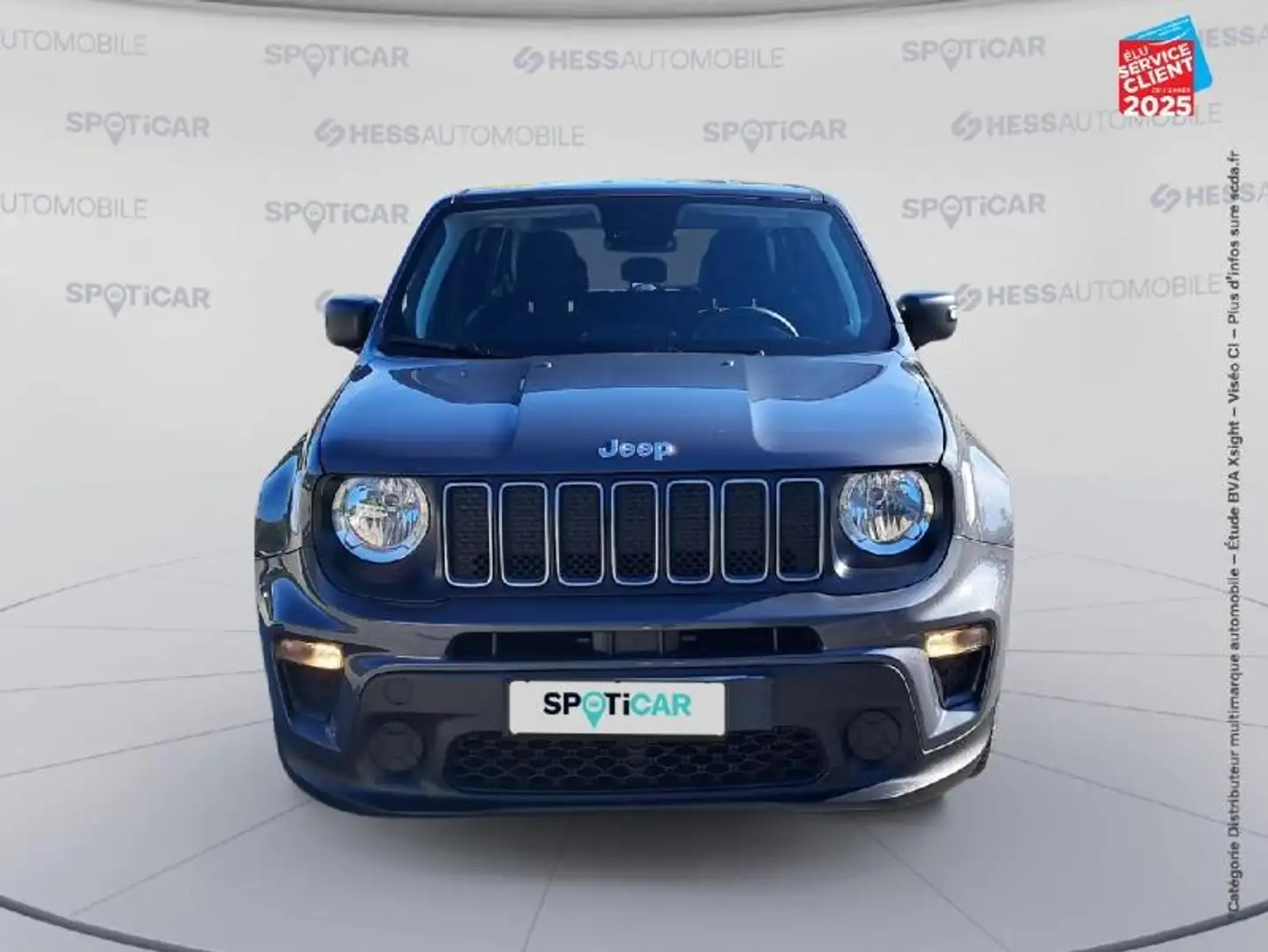 Jeep Renegade 1.5 Turbo T4 130ch MHEV Longitude BVR7 Gris - 2