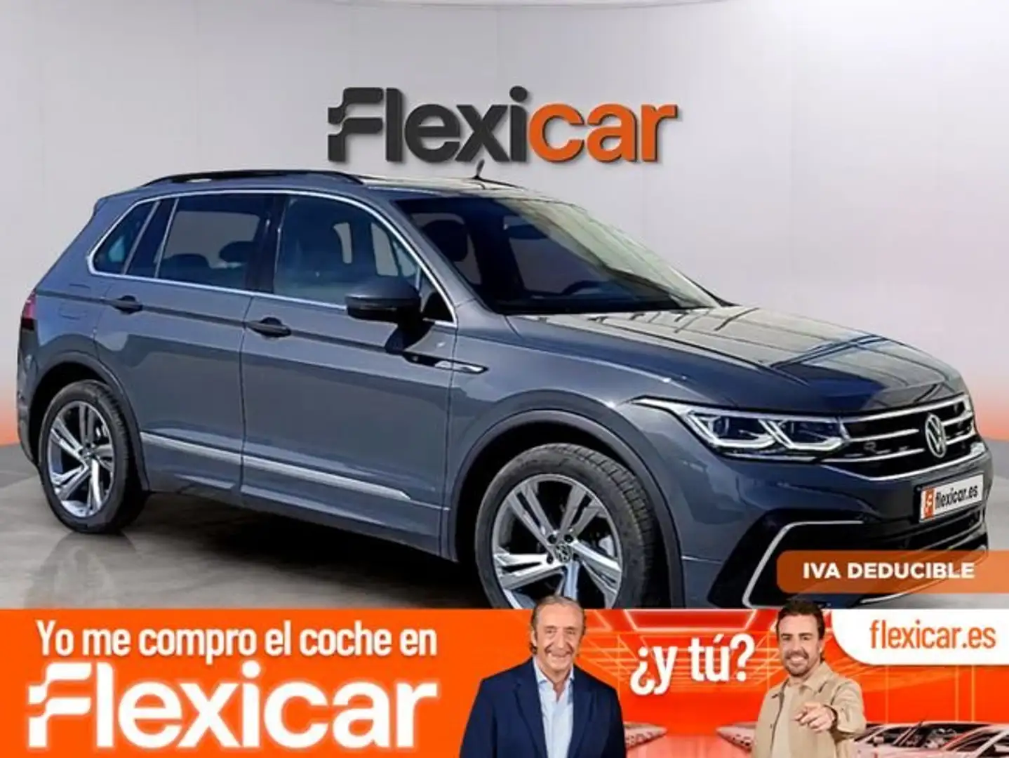 Volkswagen Tiguan 2.0TDI R-Line DSG 110kW Gris - 1
