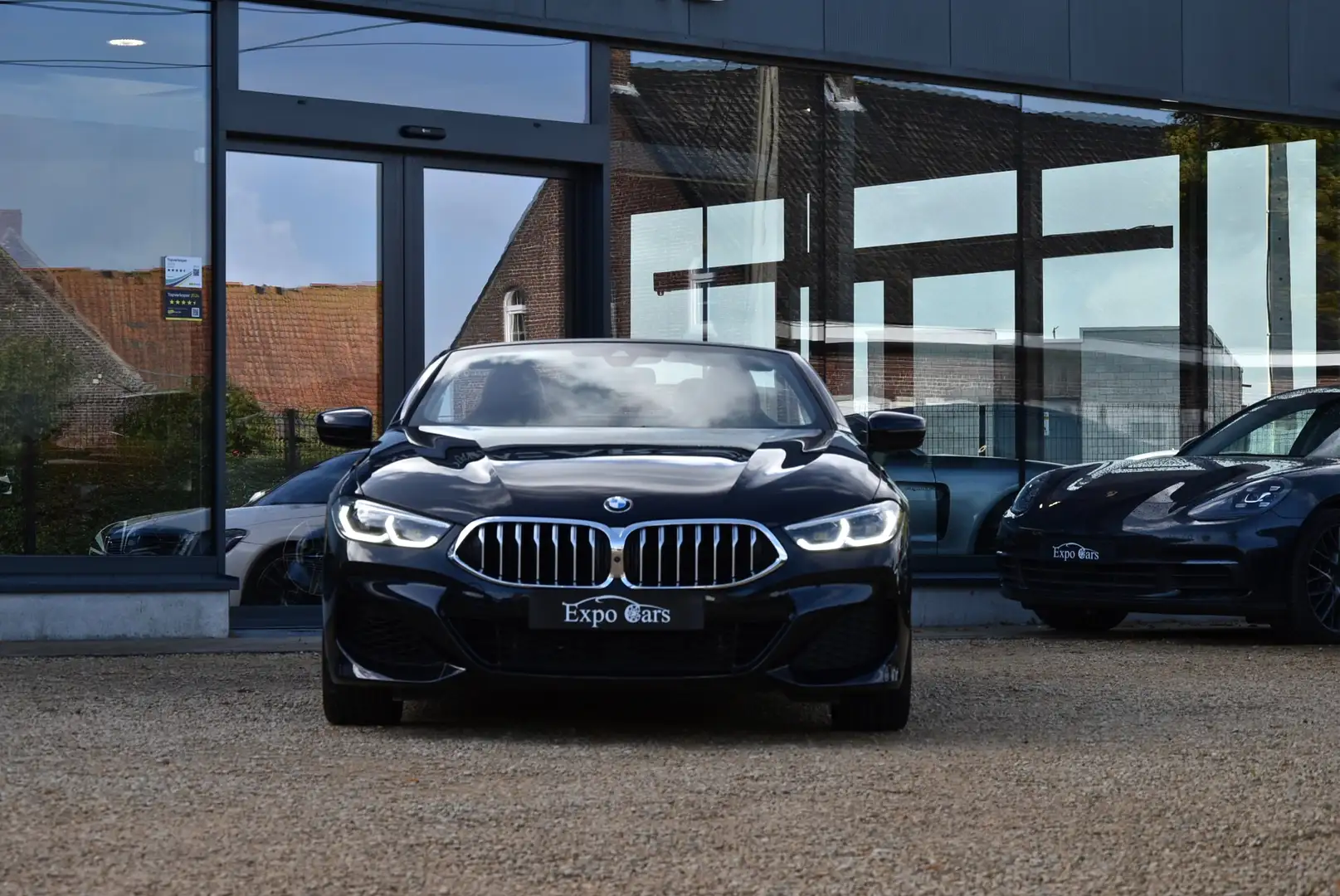 BMW 840 840i Cabrio*M PAKKET*SOFTE CLOSE*CAMERA*MEMORY Zwart - 2