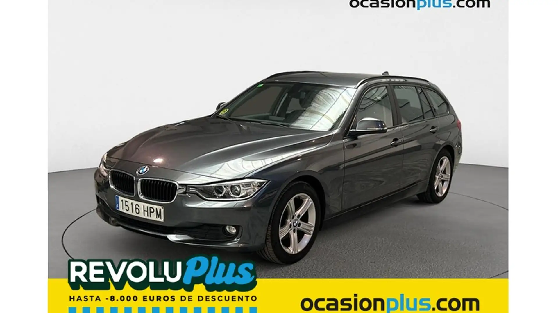 BMW 318 318d Touring (0.0) Gris - 1