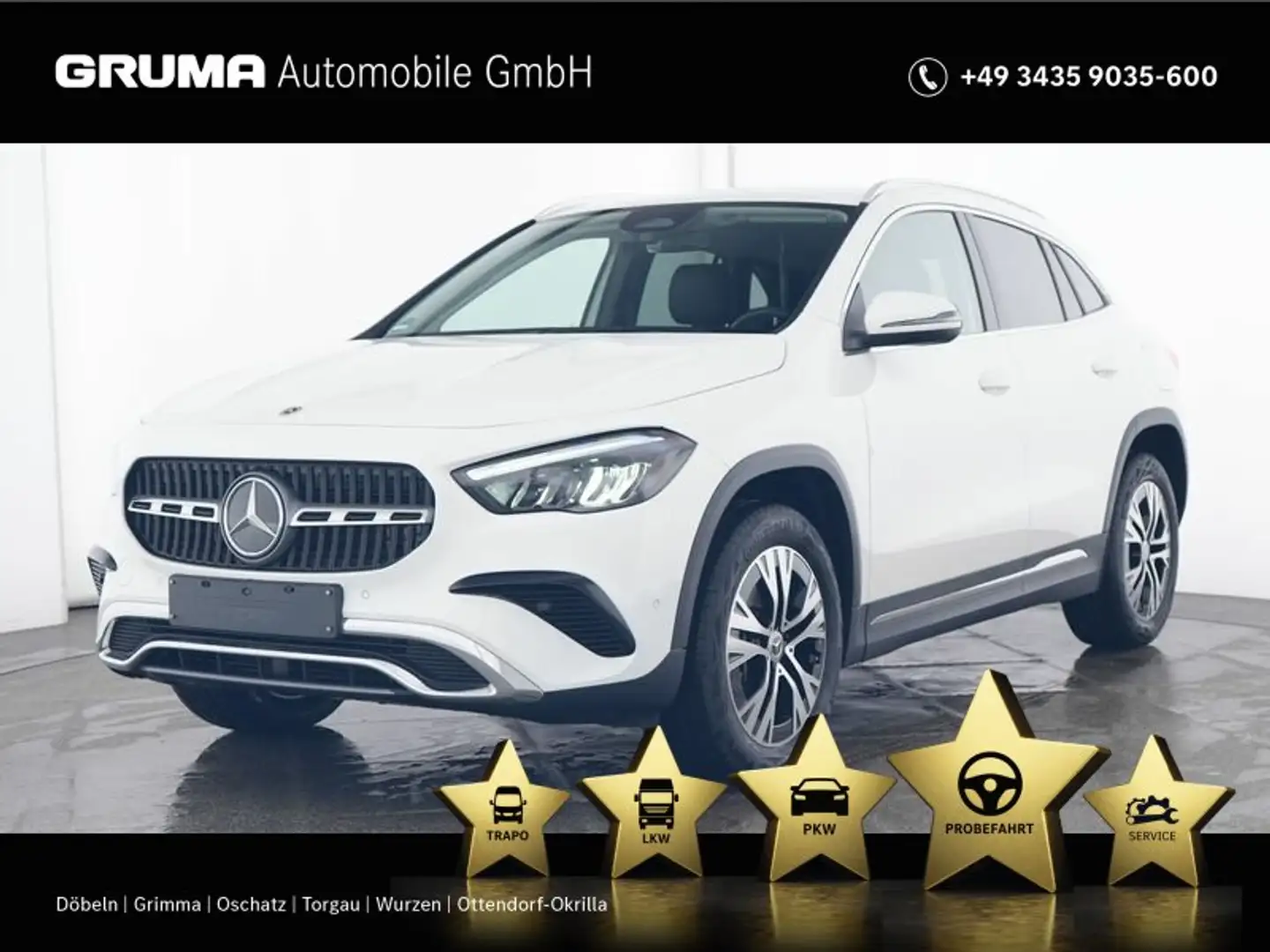 Mercedes-Benz GLA 250 GLA 250 e +Progressive+AHK+Distronic+Kamera+DAB+ Weiß - 1