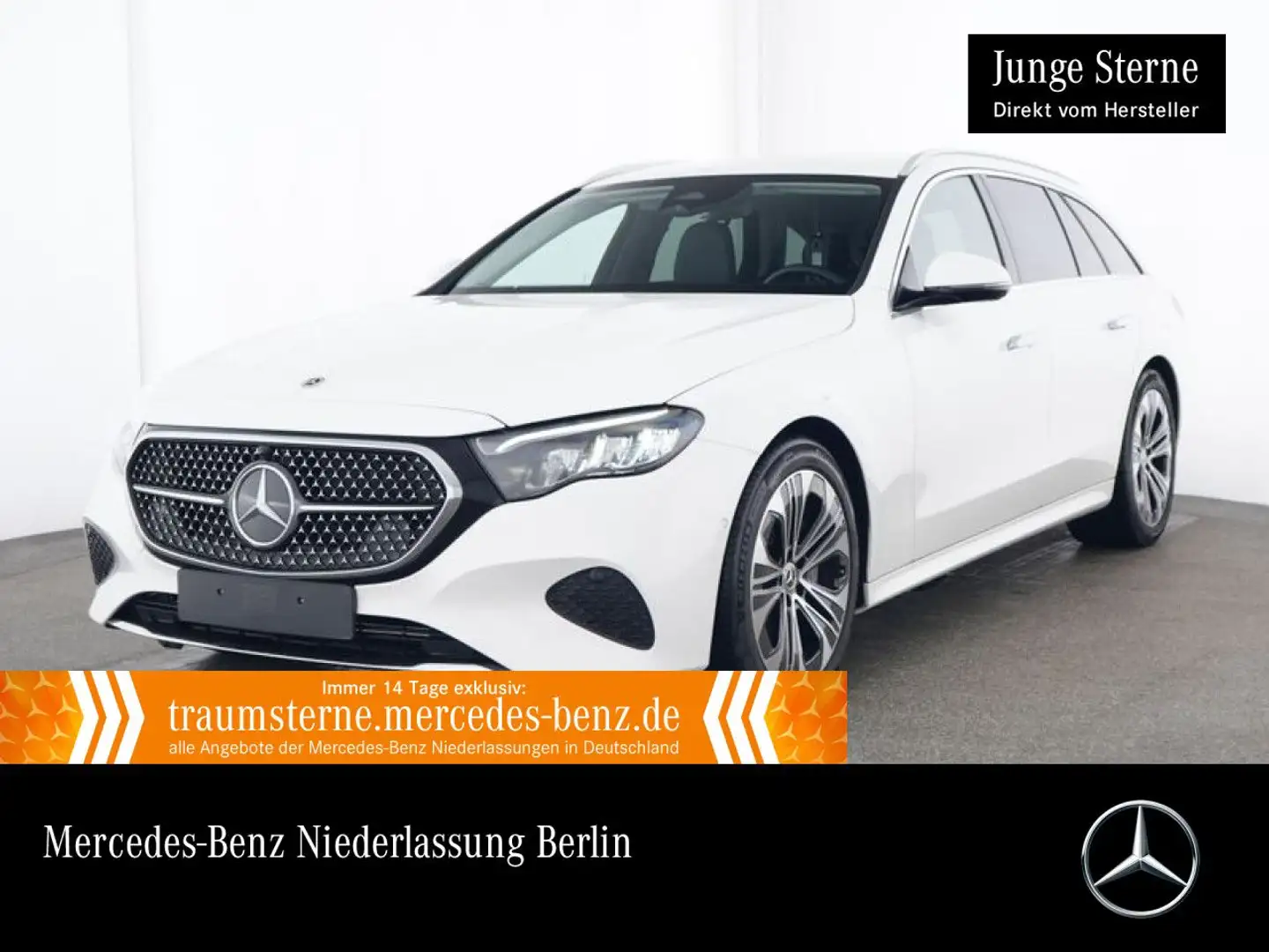 Mercedes-Benz E 300 e T Avantgarde Distr. LED Kamera Totwinkel Blanc - 1