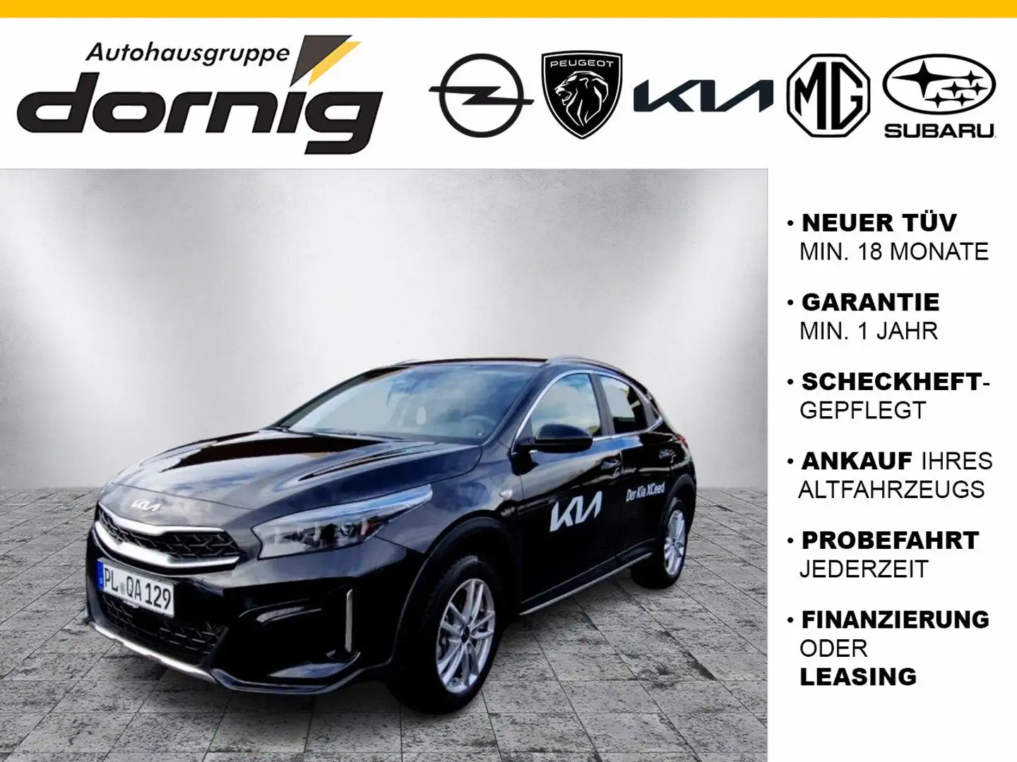 Kia XCeed 1.0 T-GDI Vision Schwarz - 1