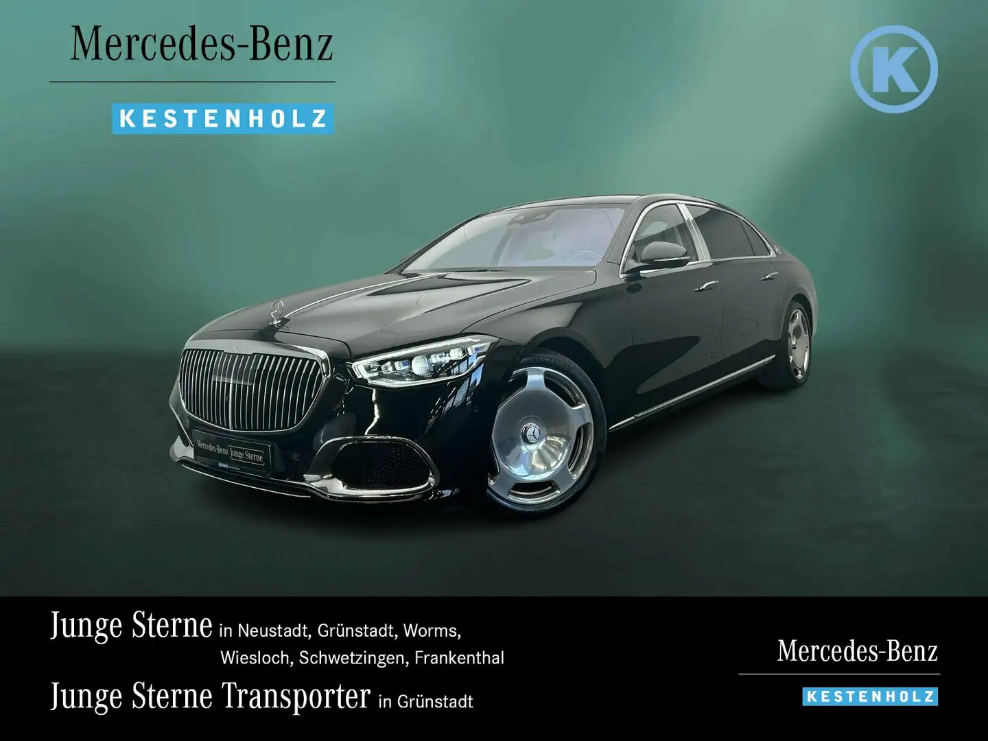 Mercedes-Benz S 580 Maybach S 580 4M HA-L+FIRST-CL+TV+PANO+KÜHLBOX Schwarz - 1