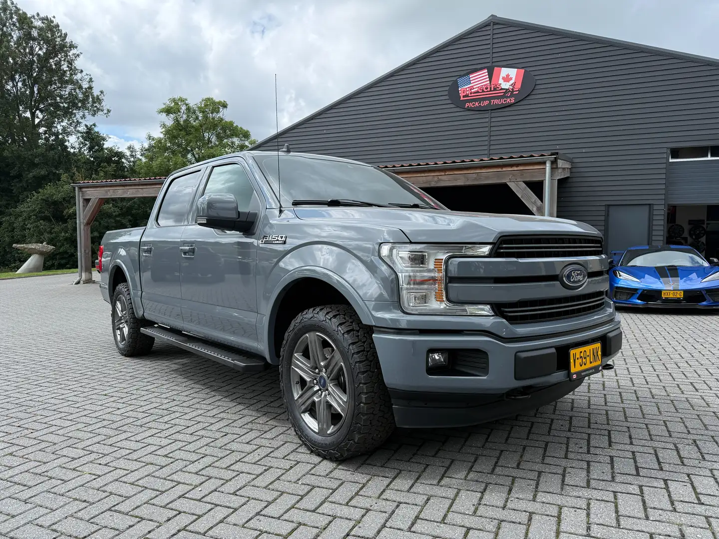 Ford F 150 Lariat 3.5L V6 Ecoboost pick-up bedrijfswagen Grijs - 1