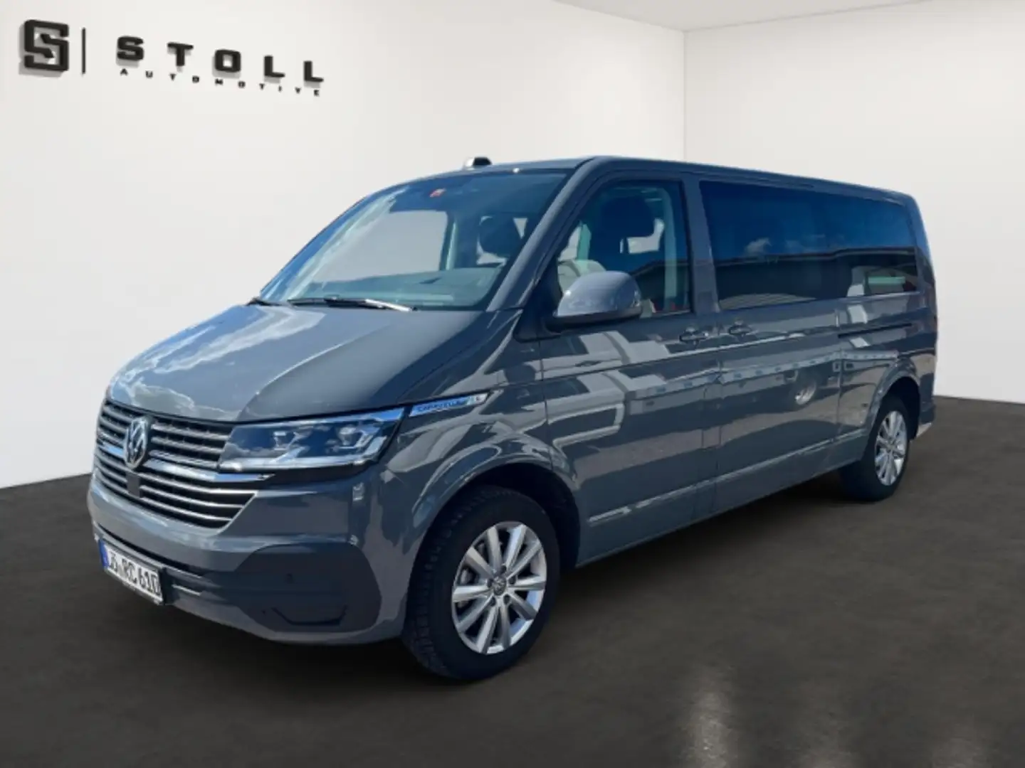 Volkswagen T6.1 Caravelle LR 2.0 TDI 4MOTION Navi+Climatronic+Sperre+++ Gris - 1