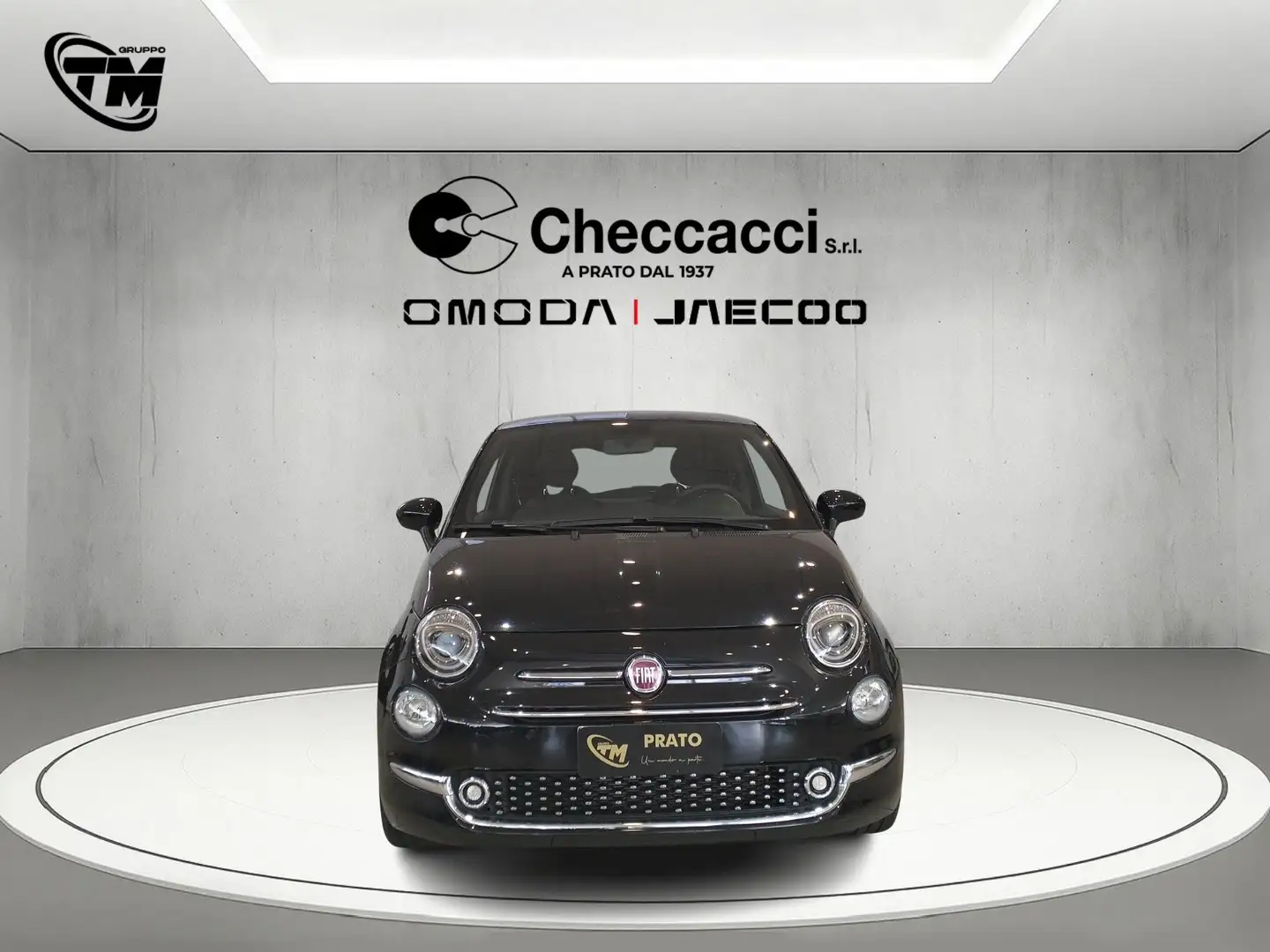 Fiat 500 1.0 hybrid Dolcevita 70cv *19.000 KM* Zwart - 2