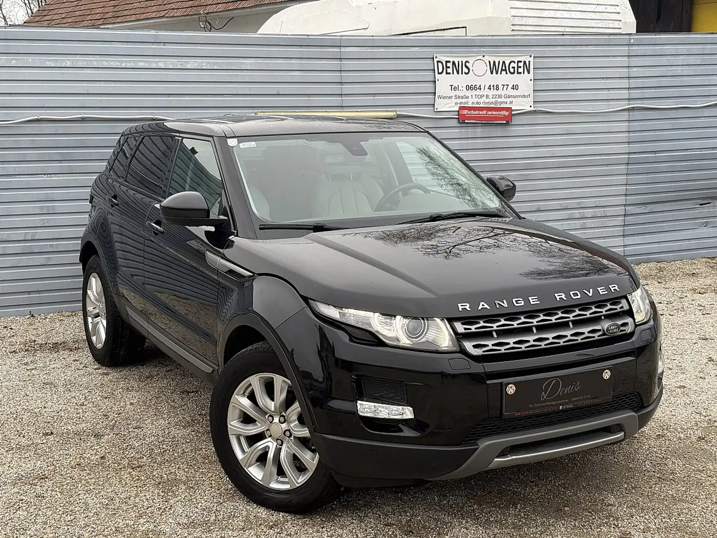 Land Rover Range Rover Evoque Pure Tech 2,2 TD4 Aut. Schwarz - 1