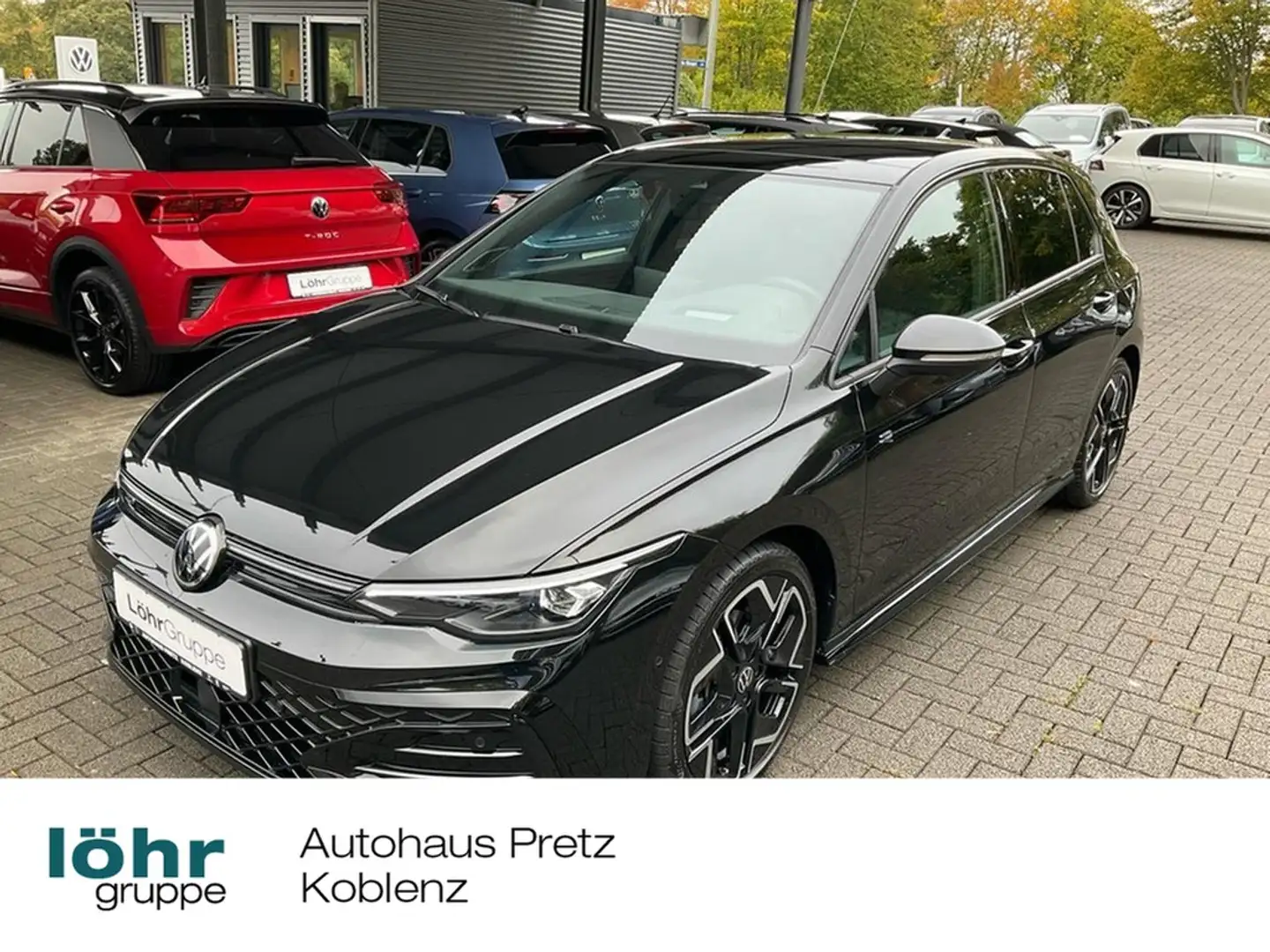 Volkswagen Golf 2.0 TDI DSG R-Line Black Style AHK, Pano., RFK,... Schwarz - 1