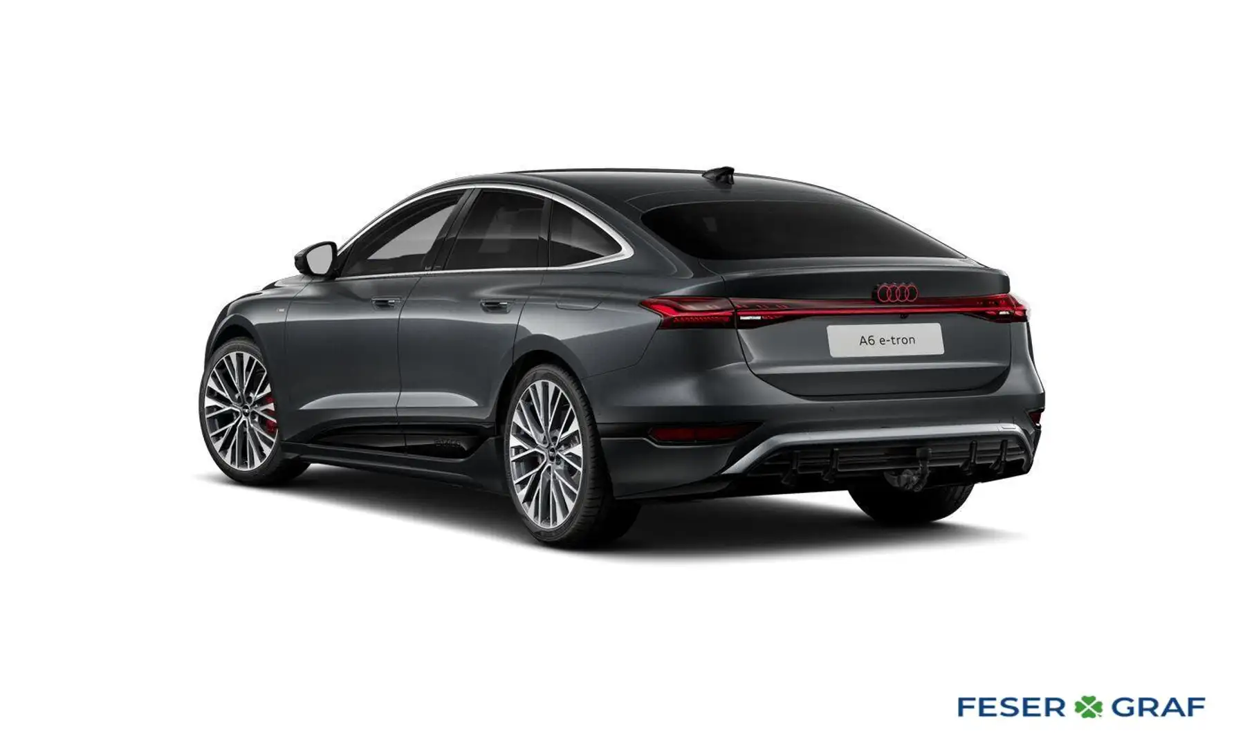 Audi A6 Sportback e-tron 210 kW S line-Luft-AHK-HuD-B&O-AC Grau - 2