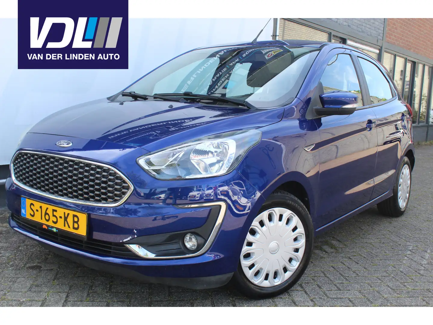Ford Ka/Ka+ 1.2 Trend Ultimate Black Airco I Elek ramen Blauw - 1