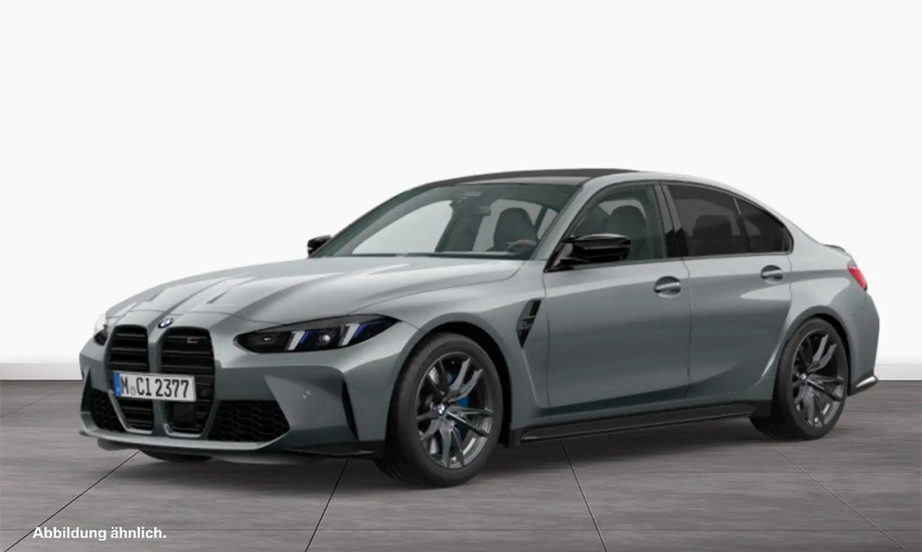 BMW M3 Competition DrivAss+/ParkAss+/LivePro/Head-Up/Driv Gris - 1