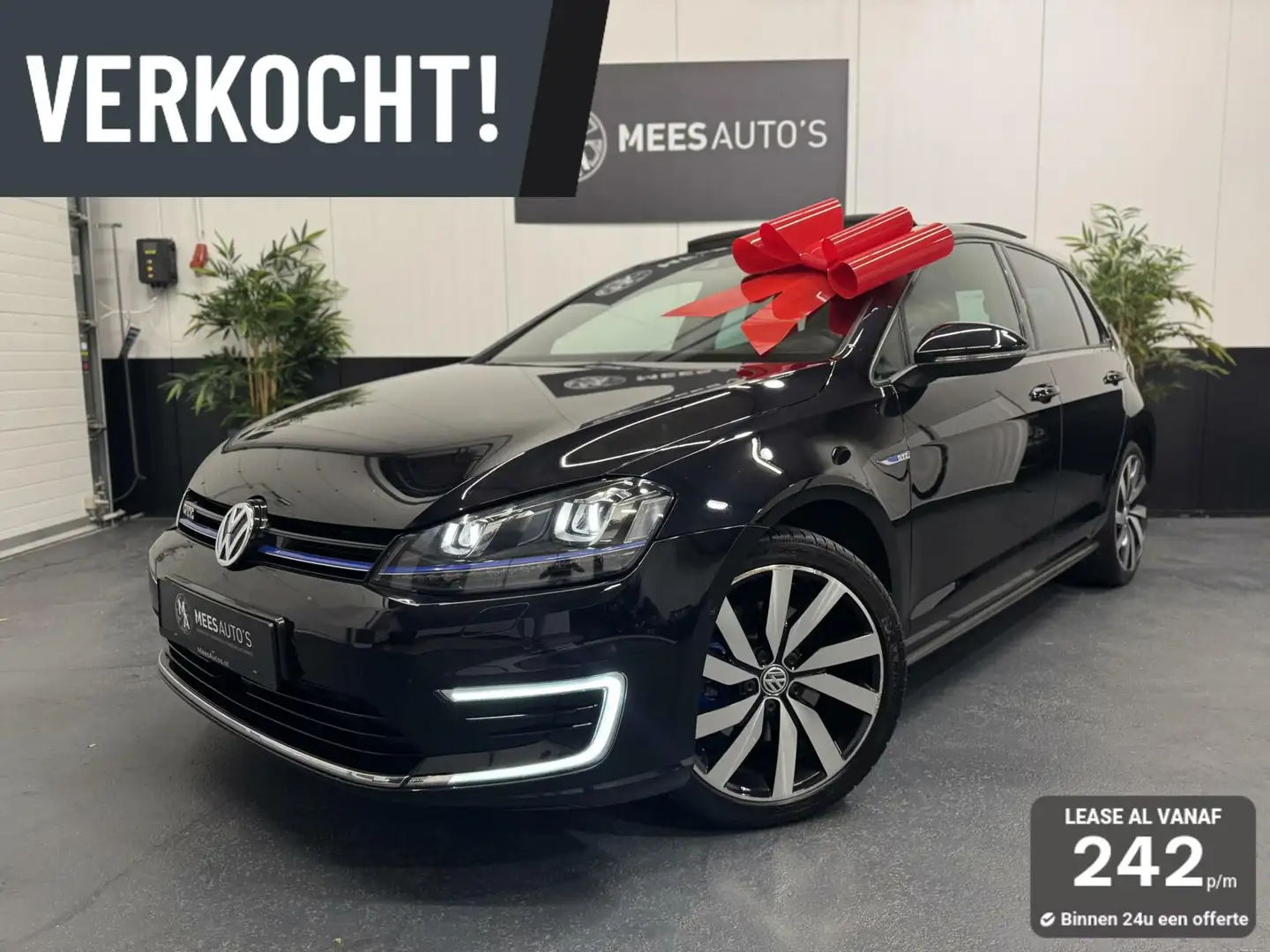 Volkswagen Golf GTE 1.4 TSI GTE|Pano|Leer|Cam|Lane assist|ACC|18 Czarny - 1