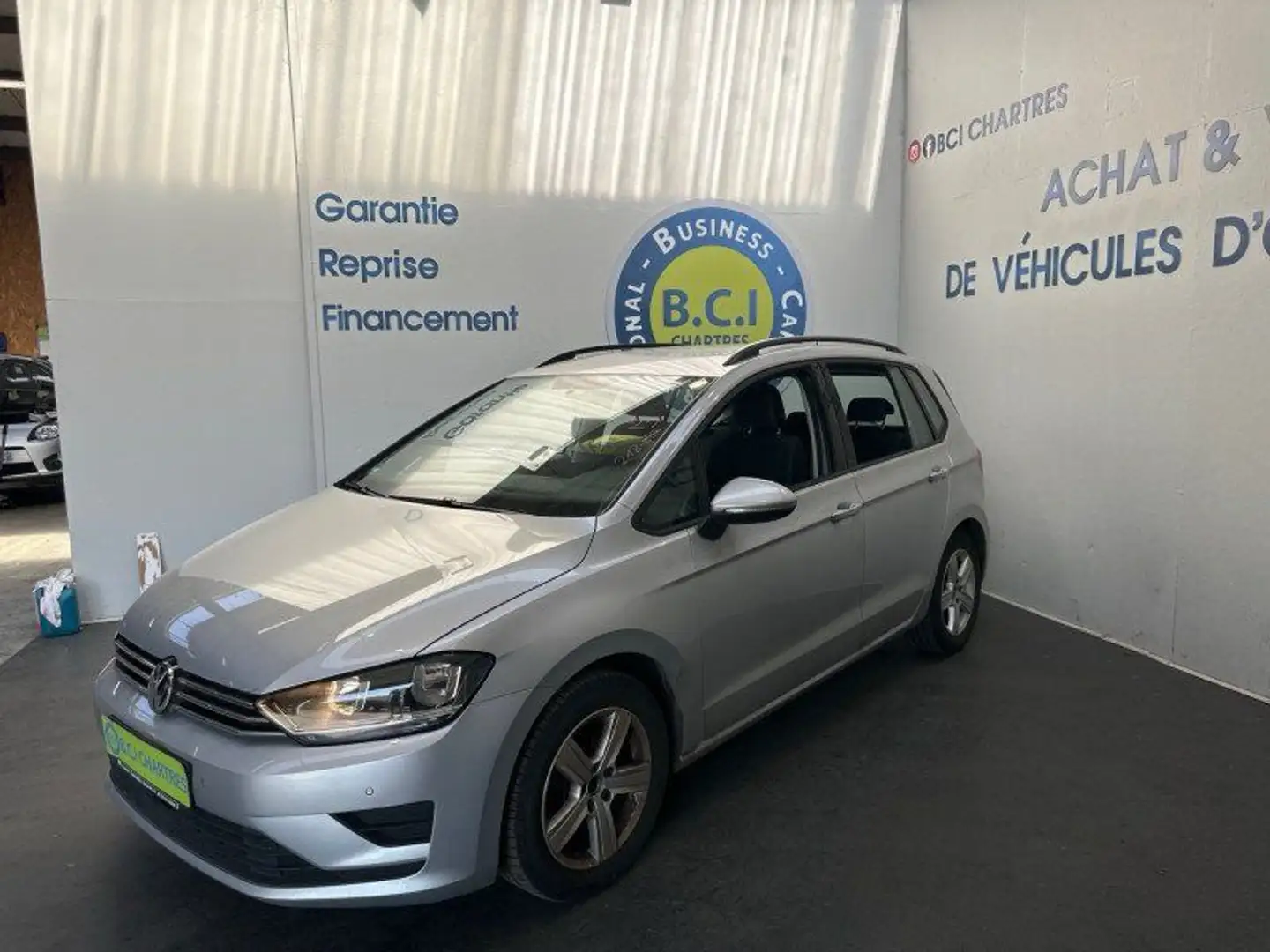 Volkswagen Golf Sportsvan 2.0 TDI 150CH BLUEMOTION TECHNOLOGY FAP CONFORTLIN Gris - 2