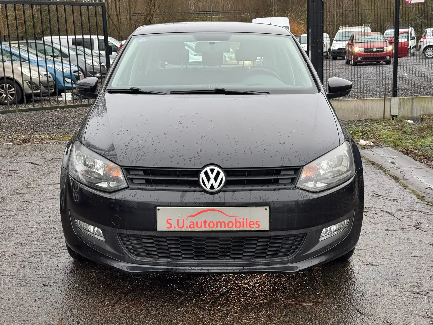 Volkswagen Polo 1.2i Trendline 5 Portes/ Clim/ GAR 12M Noir - 2