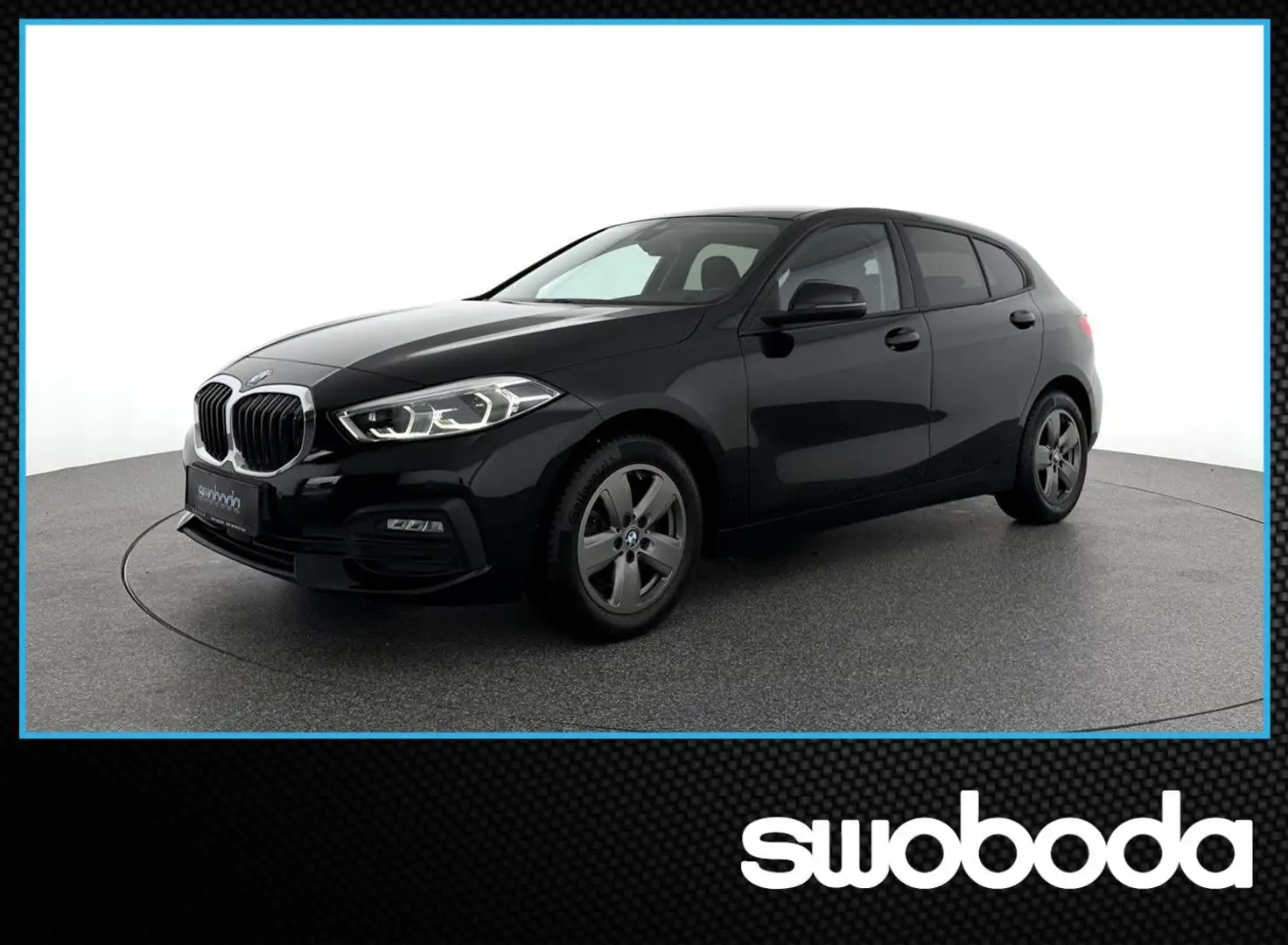 BMW 116 d Advant. LED-Adapt/Navi/Sitzheizung/PDC/WKR Schwarz - 1
