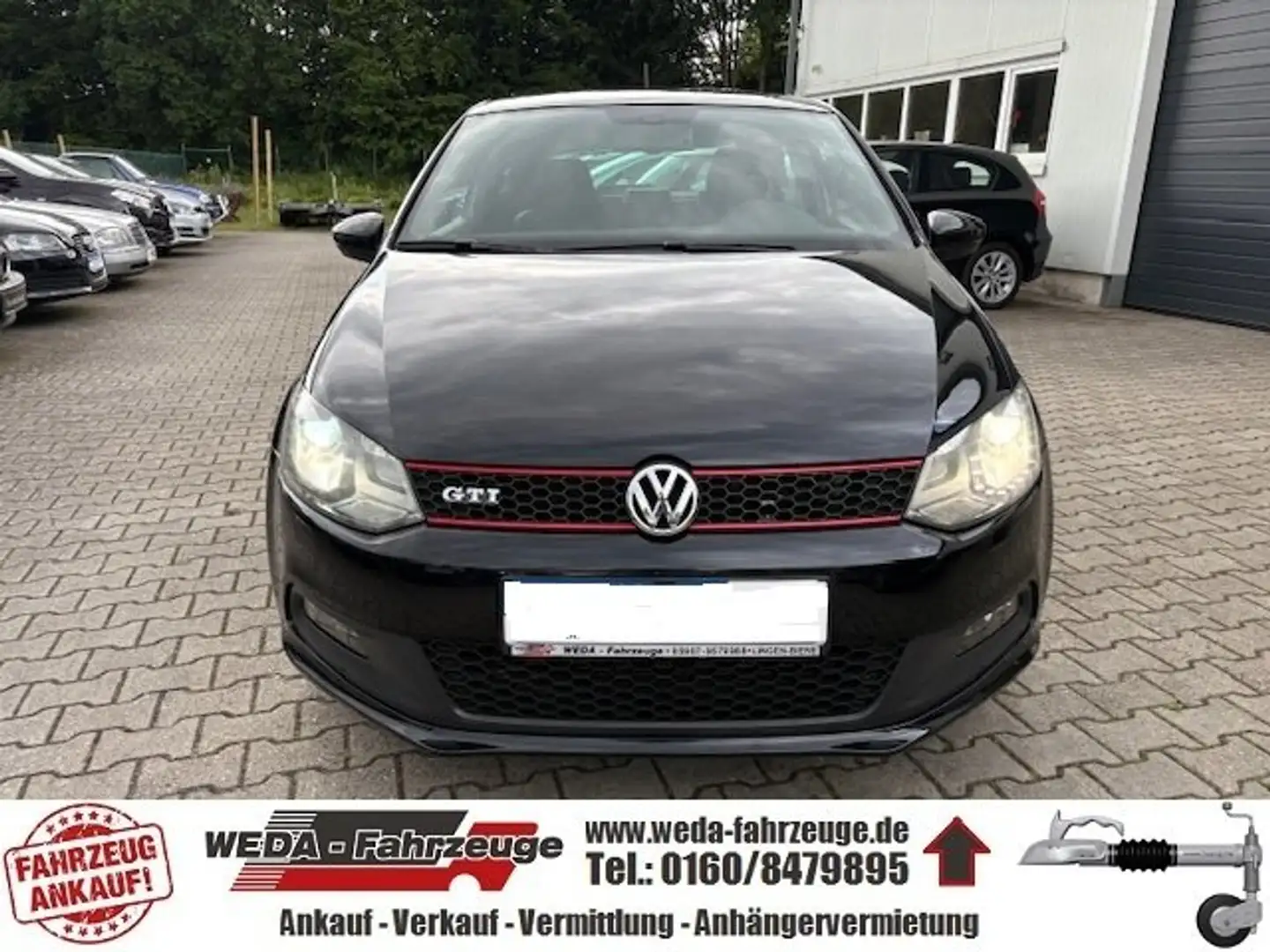 Volkswagen Polo GTI - lückenl. Scheckheft - TÜV/AU NEU Schwarz - 2