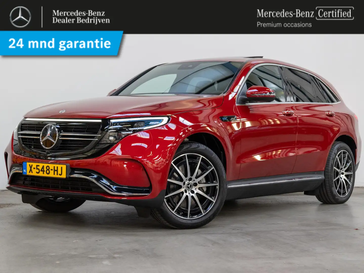 Mercedes-Benz EQC 400 4MATIC AMG Line 80 kWh Red - 1