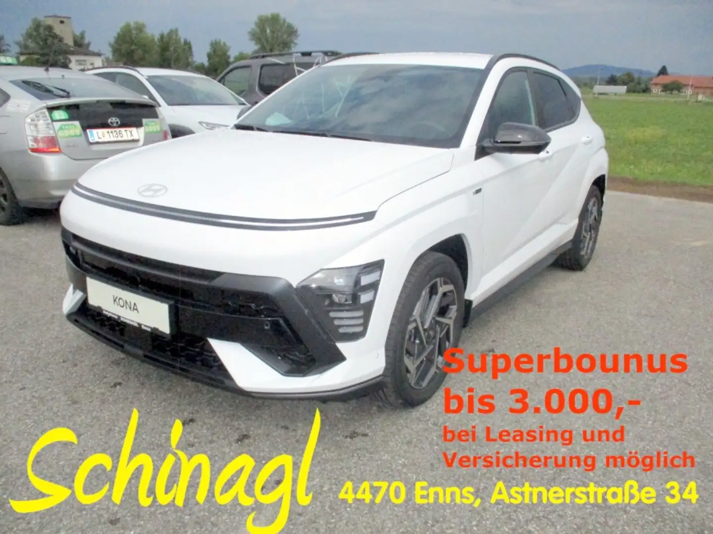 Hyundai KONA HEV (SX2) N Line 1.6 GDI 2WD HEV k5hl1 Weiß - 1