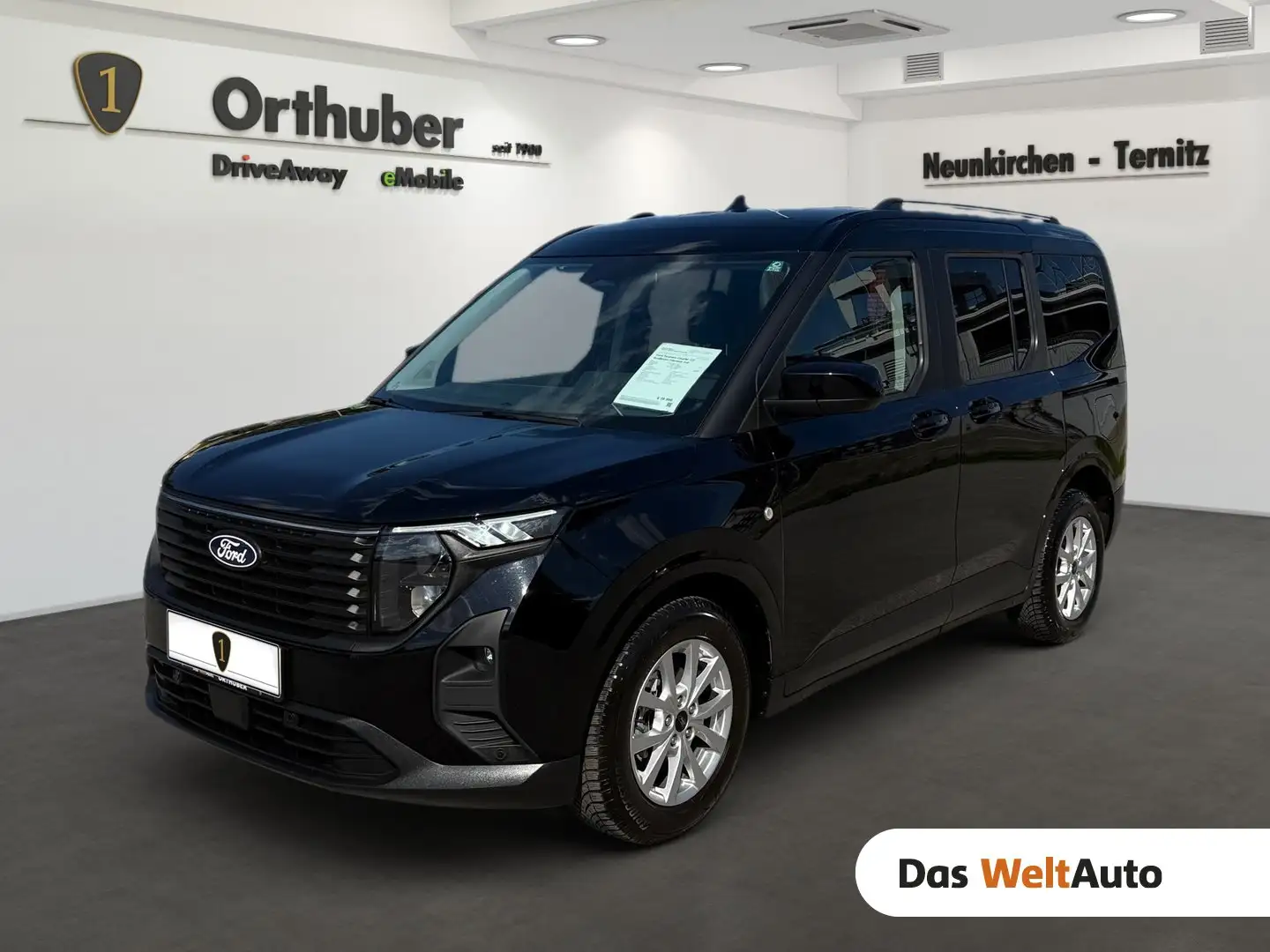 Ford Tourneo Courier 1,0 EcoBoost Titanium Au Schwarz - 1
