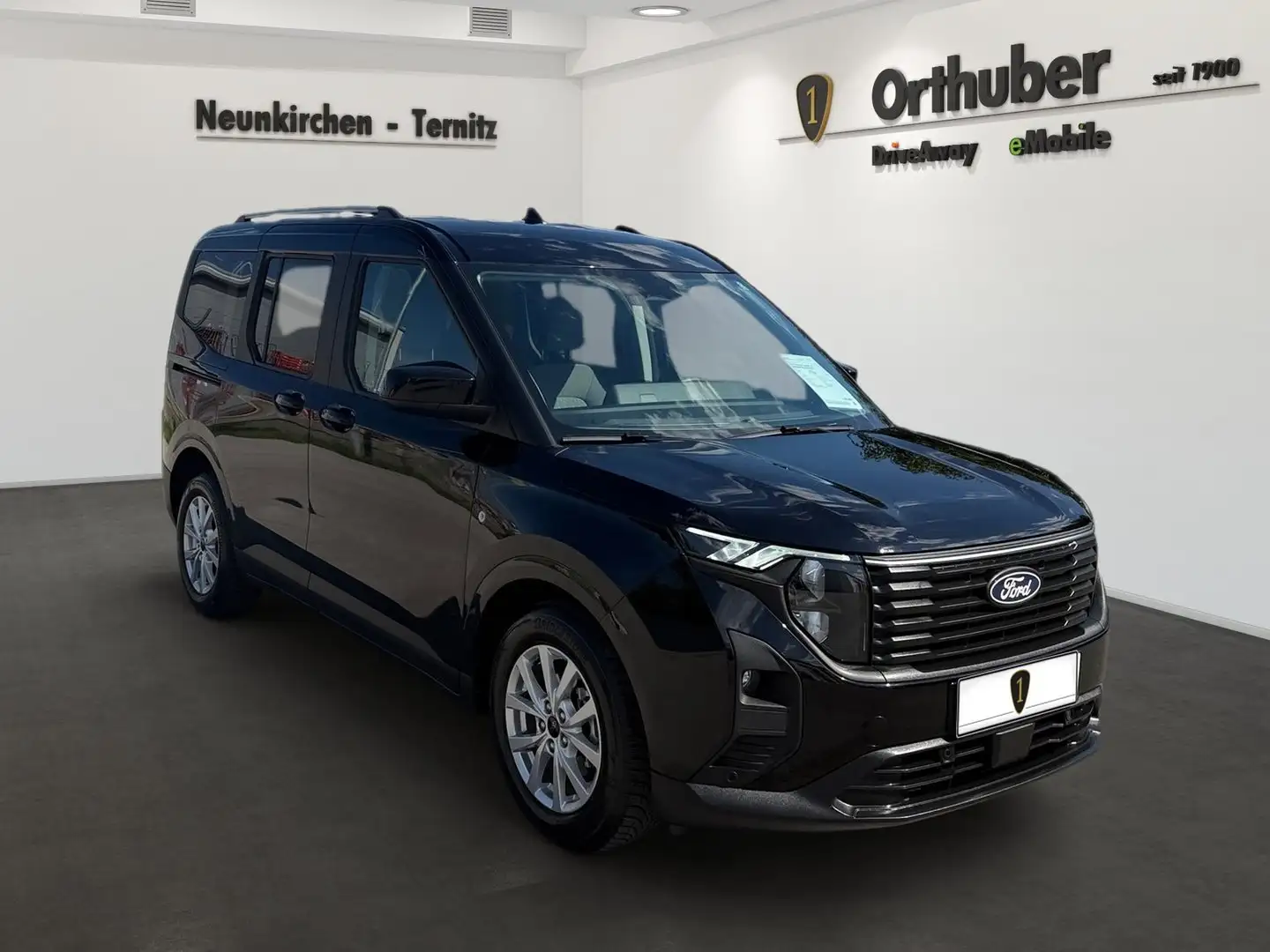 Ford Tourneo Courier 1,0 EcoBoost Titanium Au Schwarz - 2