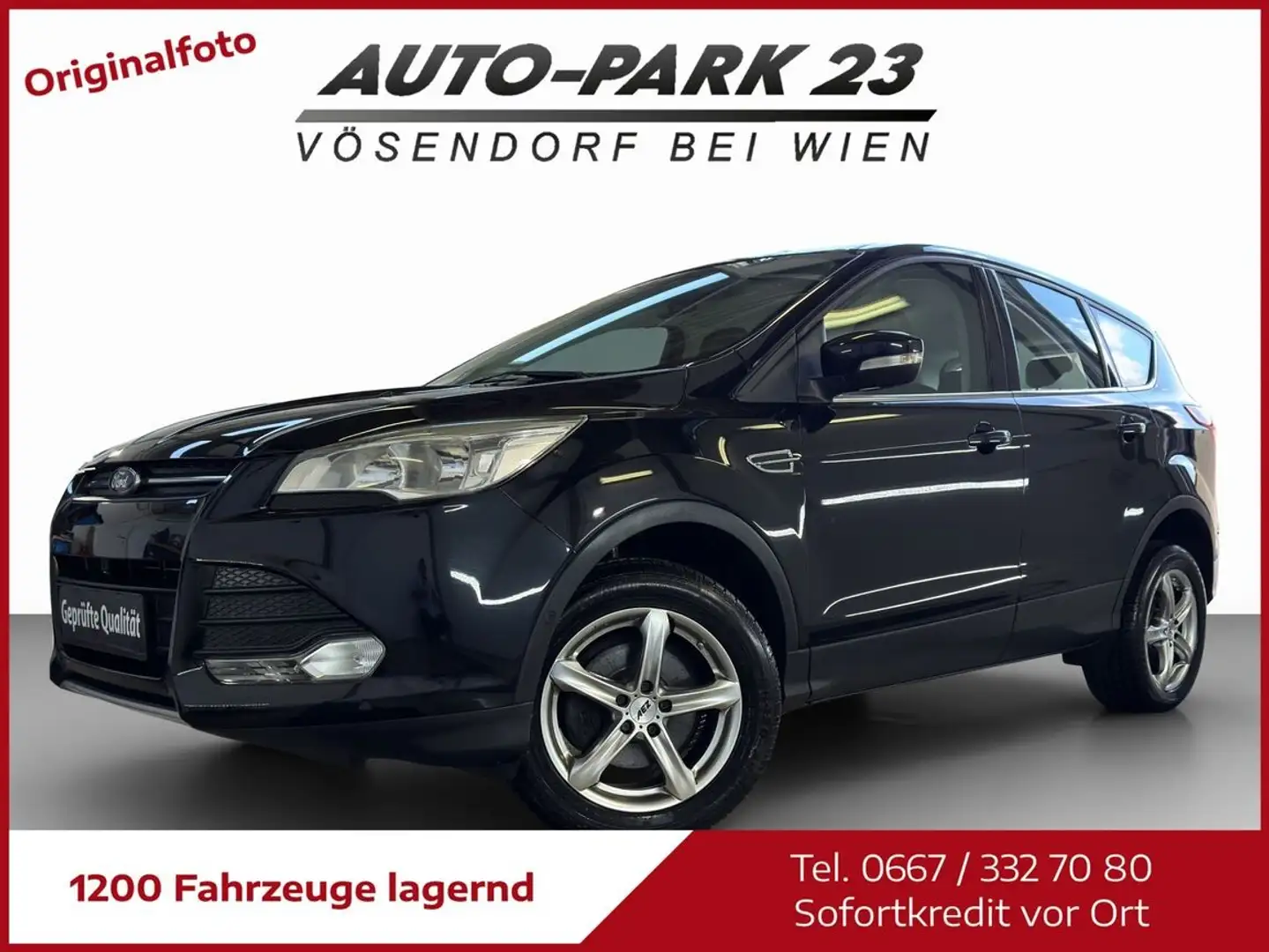 Ford Kuga KUGA 1,6 **150PS**NUR 85.000KM*MOD2015 Schwarz - 1