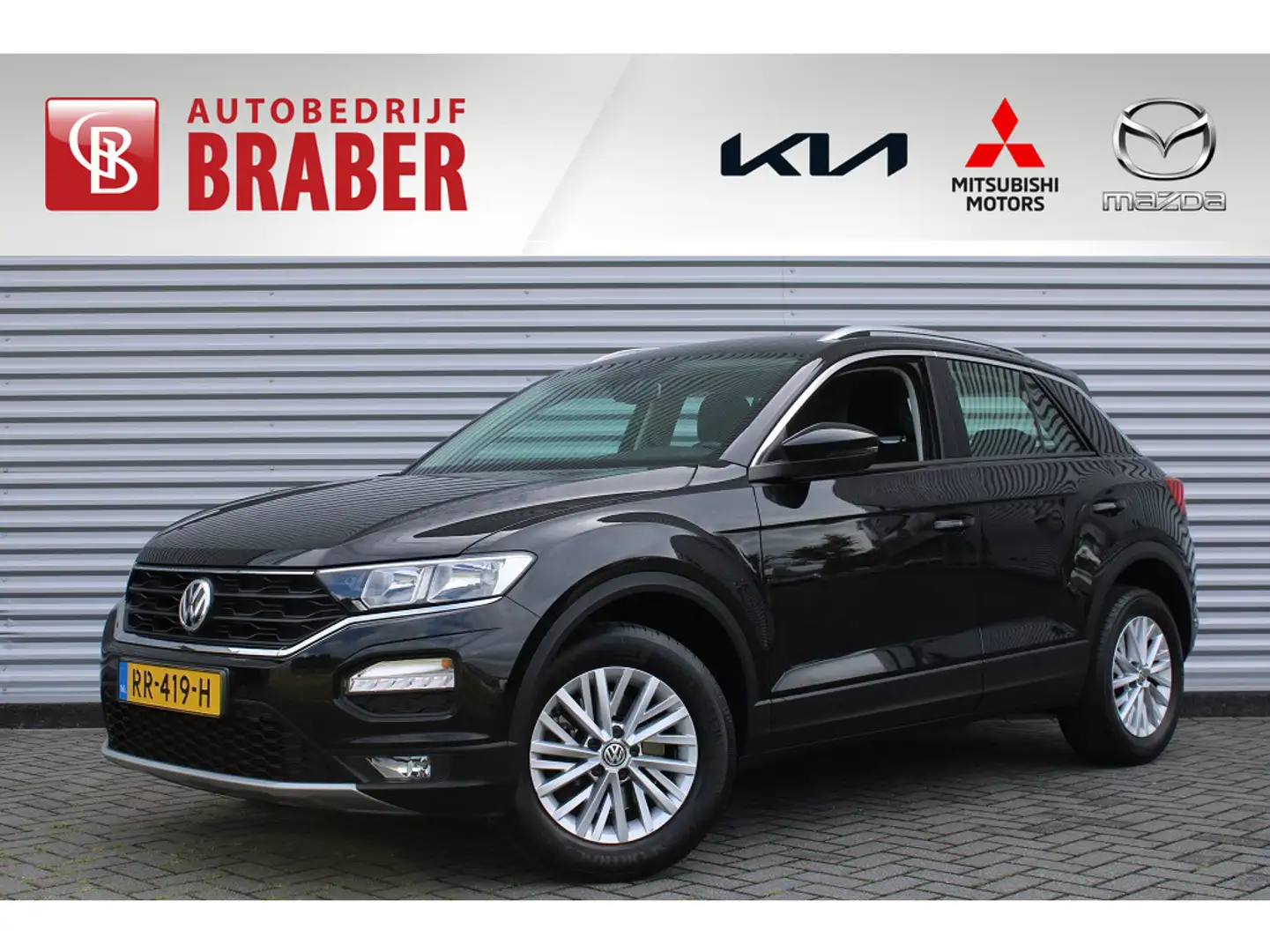 Volkswagen T-Roc 1.0 TSI Style | 16" LM | Airco | Android Auto | Ap Zwart - 1
