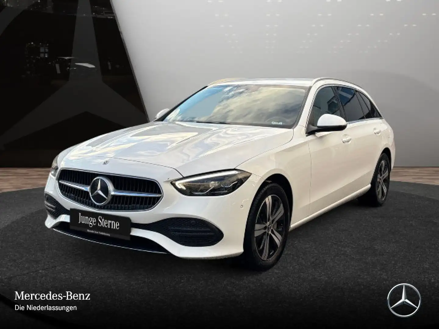 Mercedes-Benz C 300 e T AVANTG+LED+KAMERA+KEYLESS+9G Weiß - 2