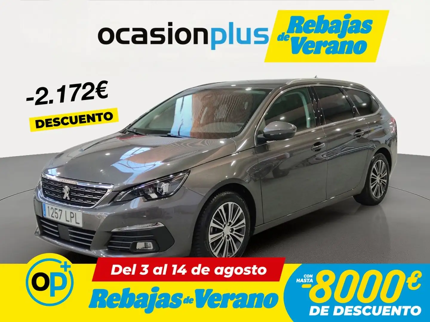 Peugeot 308 SW 1.5BlueHDi S&S Allure Pack 130 Gris - 1