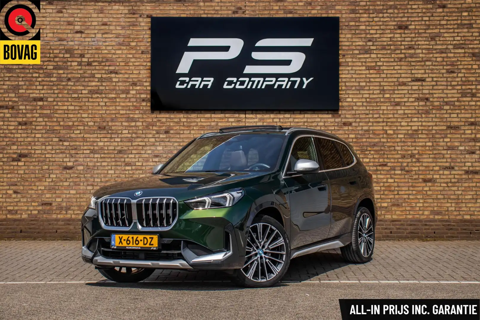 BMW X1 xDrive25e, NAP, Leder, Pano, DigDash, Fabr. Garant Groen - 1