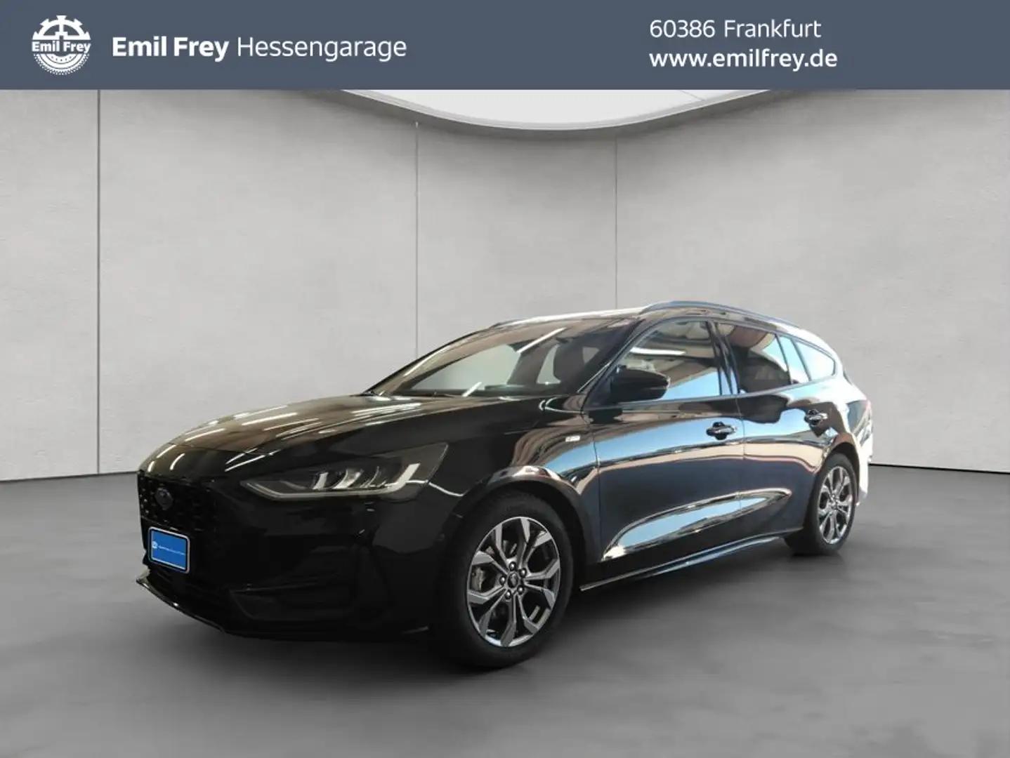 Ford Focus Turnier 1.0 EcoBoost Hybrid ST-LINE X Zwart - 1