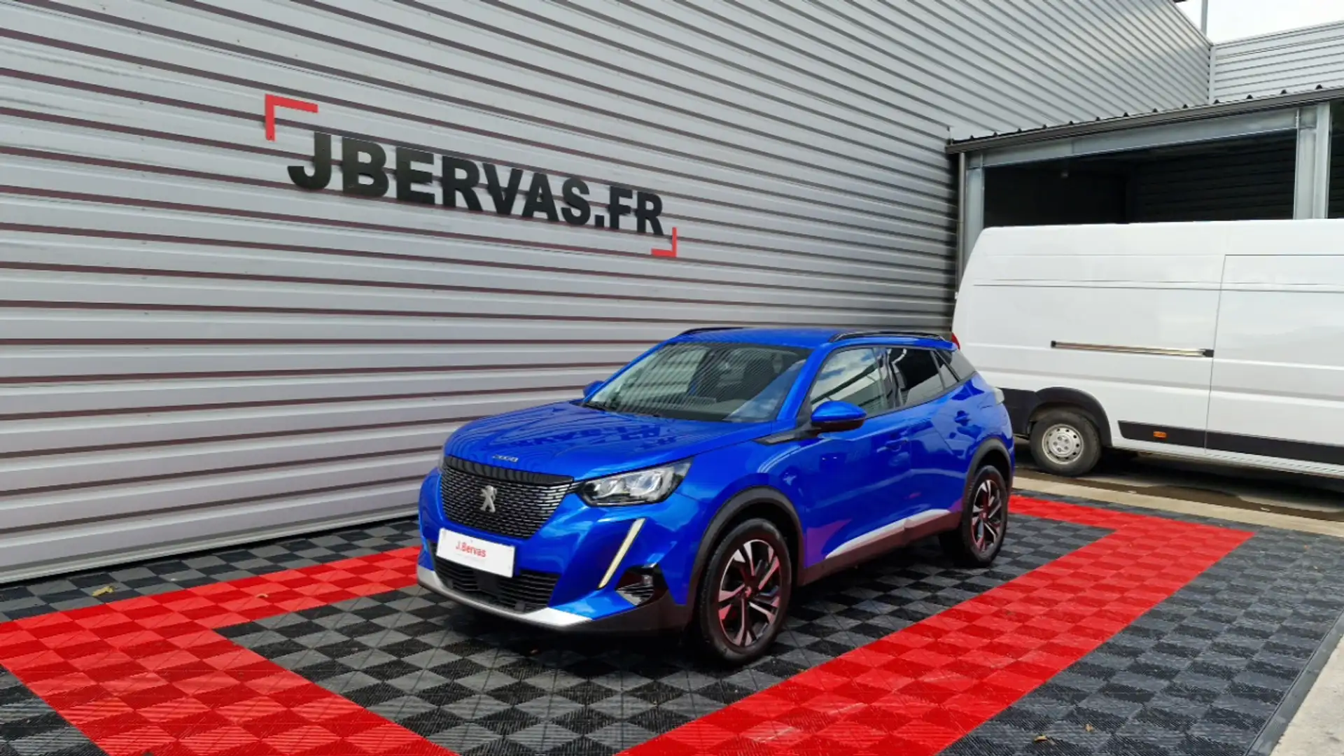 Peugeot 2008 BLUEHDI 110 S&amp;S ALLURE BUSINESS Bleu - 1