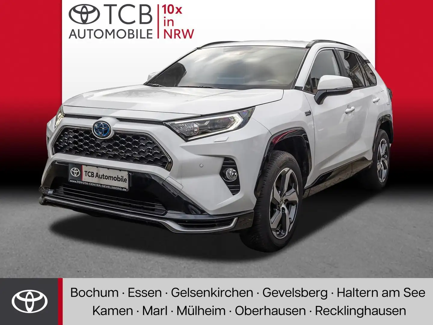 Toyota RAV 4 2.5 Plug-in-Hybrid SHZ PDC KLIMA Blanc - 1