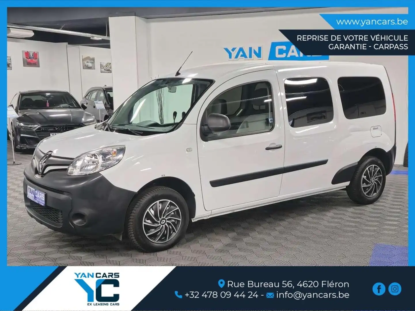 Renault Kangoo MAXI * UTILITAIRE * SEULEMENT 78.000KM! * TOP ETAT Blanc - 1