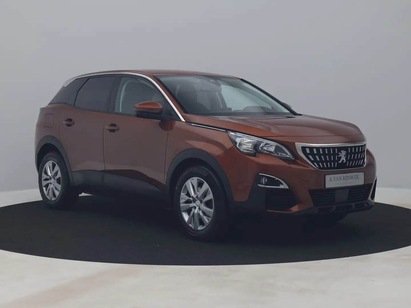 Peugeot 3008 1.2 PureTech 130 PK Automaat Active | NAVI | CARPL Oranje - 2