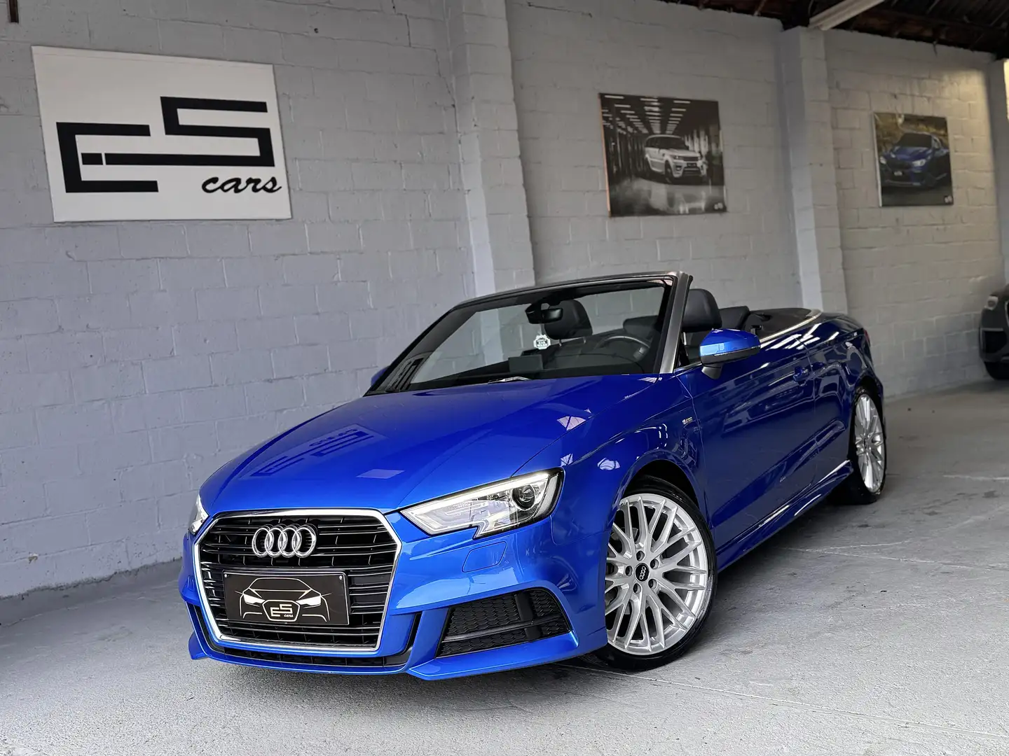Audi A3 CABRIOLET S-LINE 26.000KM!! ÉTAT NEUF! Bleu - 1